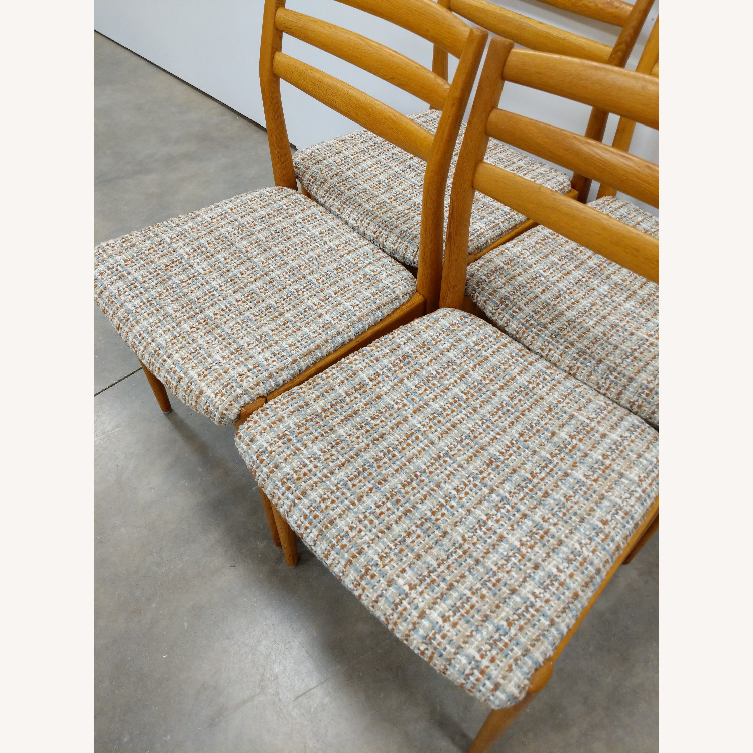 Set of 4 Vintage Swedish Modern Dining Chairs - image-9