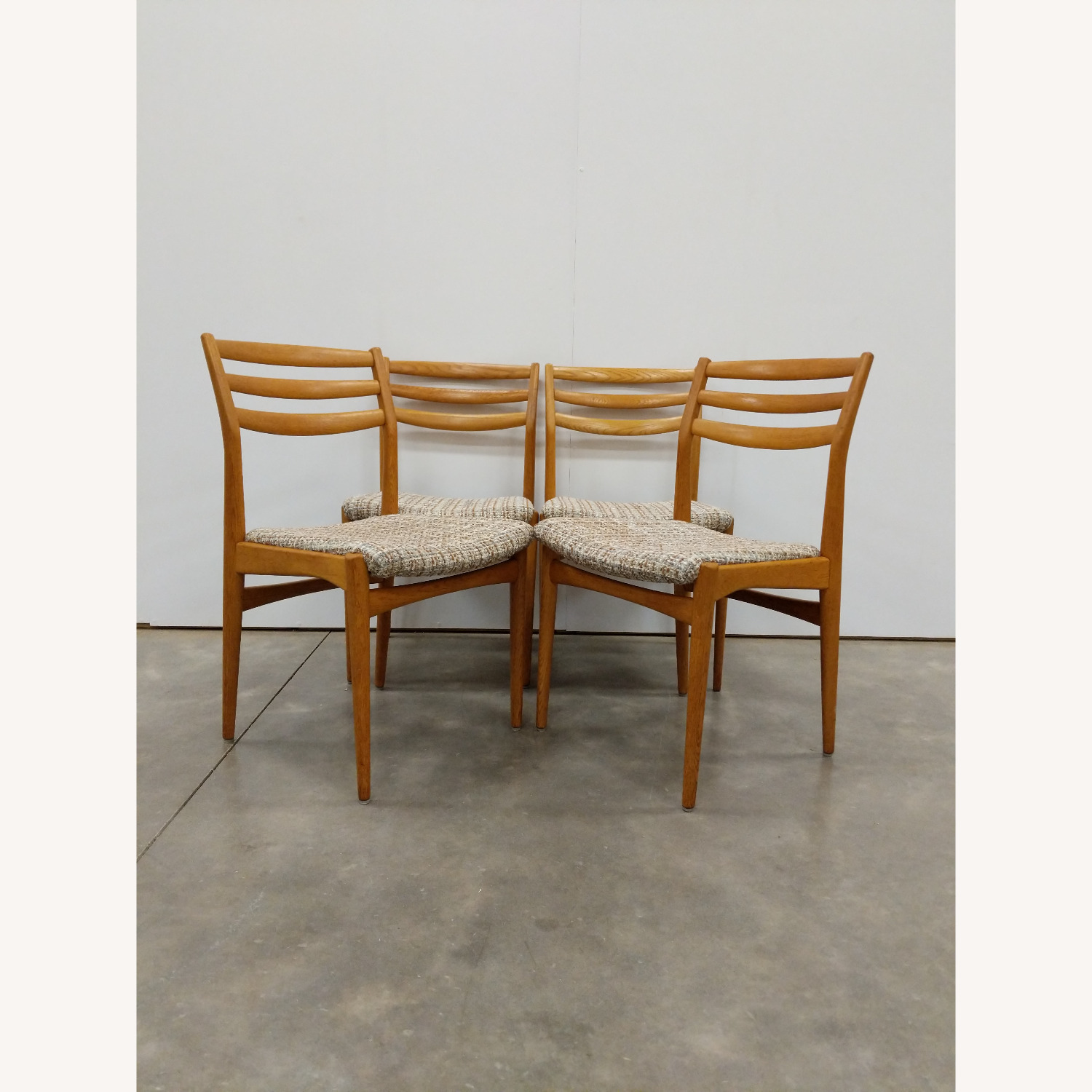 Set of 4 Vintage Swedish Modern Dining Chairs - image-1