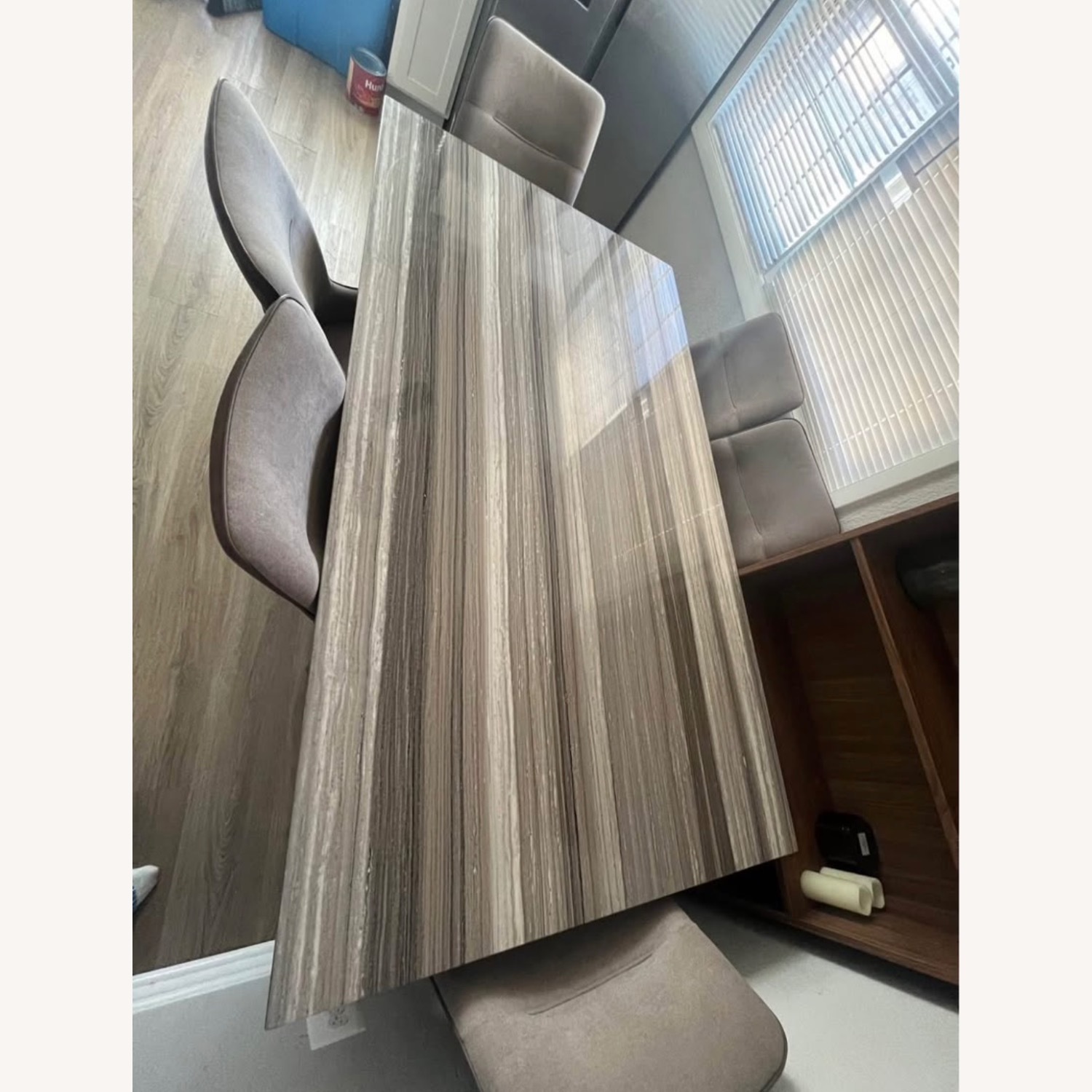 Modern 6-Seater Dining Table Set - image-3