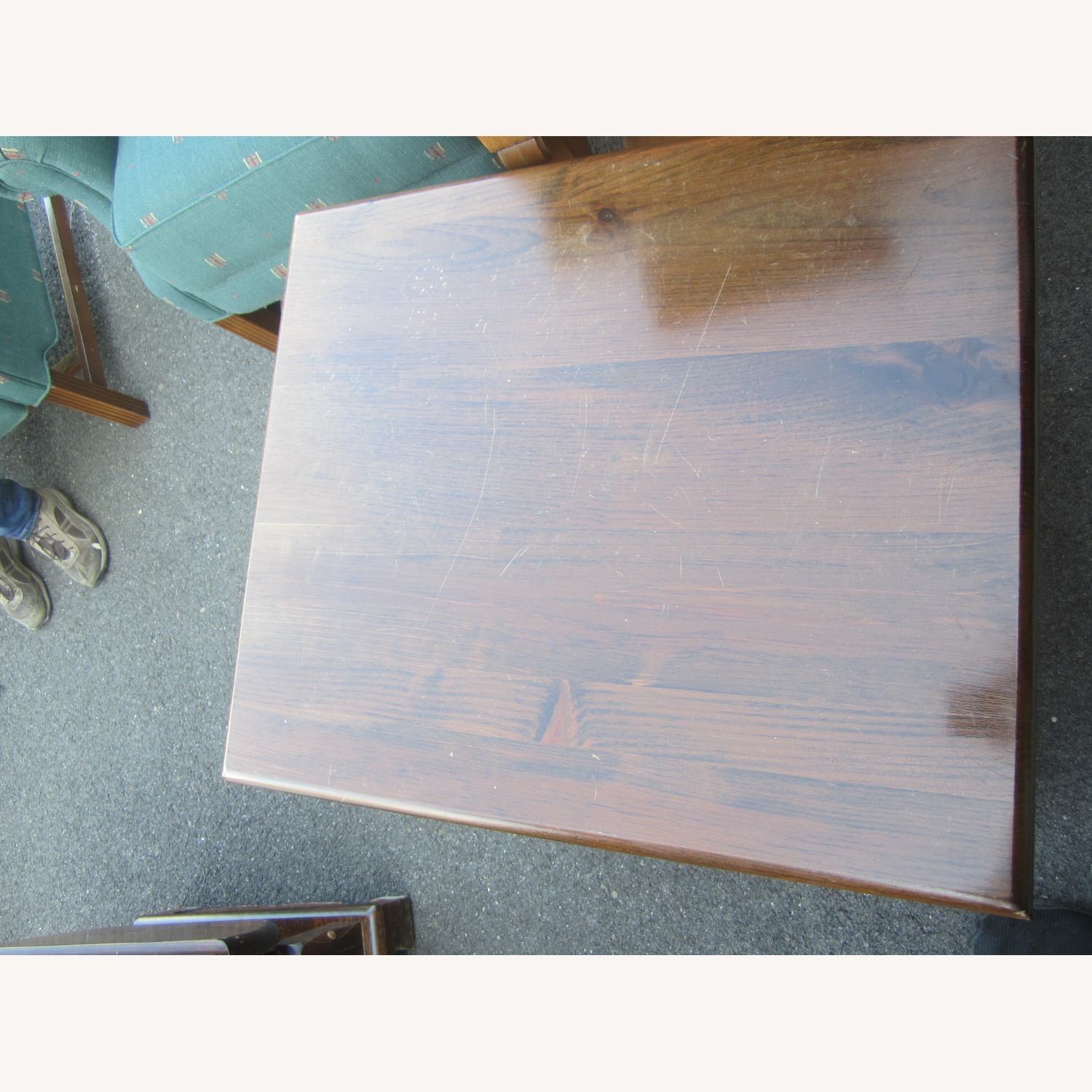 Vintage 3 Piece Colonial Table Set - image-9