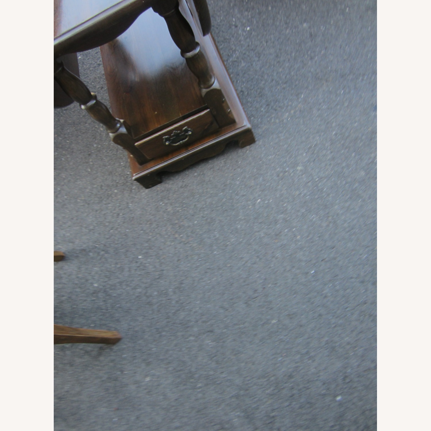 Vintage 3 Piece Colonial Table Set - image-18