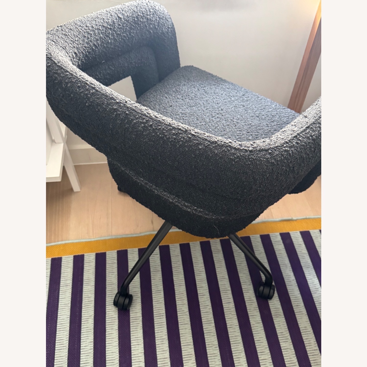 Rove Concepts Boucle Desk Chair - image-7