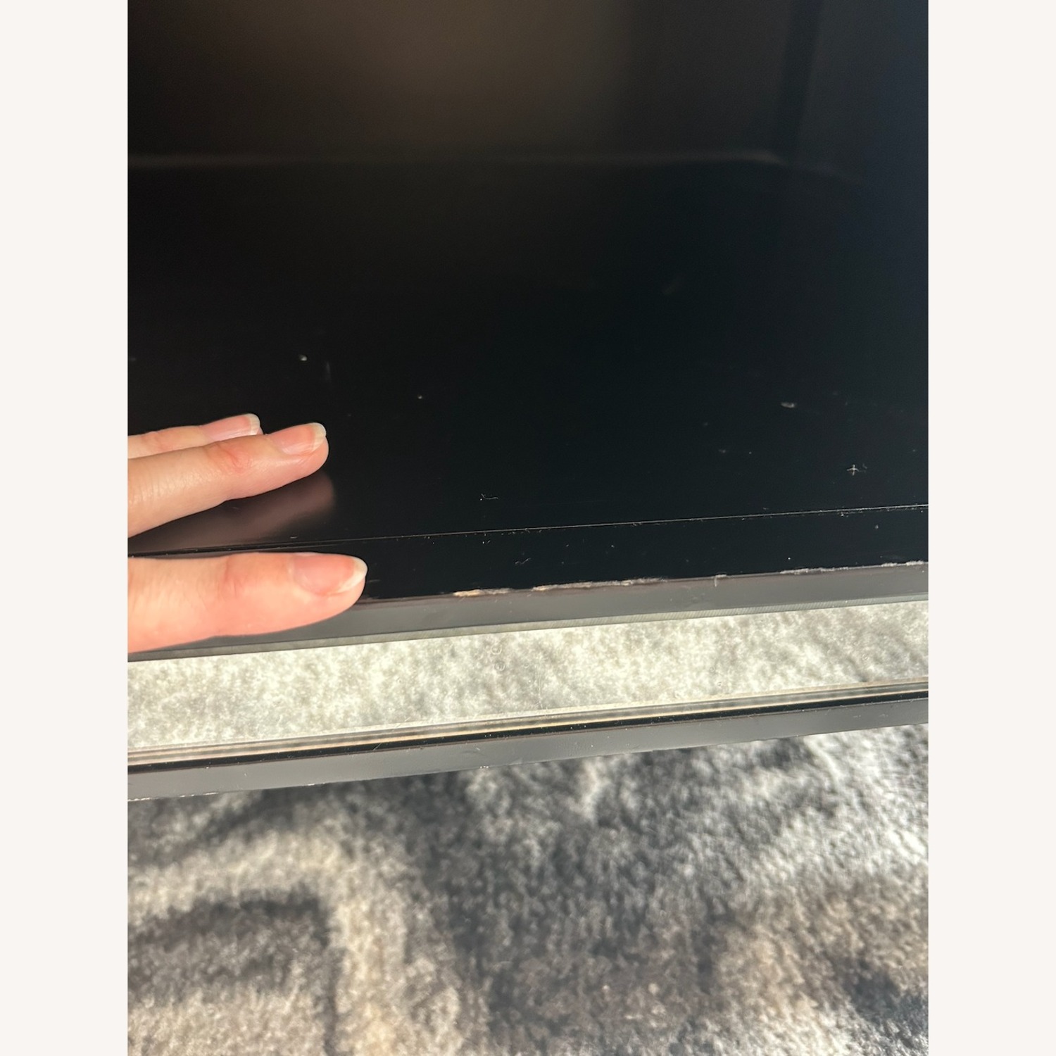 Pottery Barn Marnie Antique Mirrored Nightstand - image-4