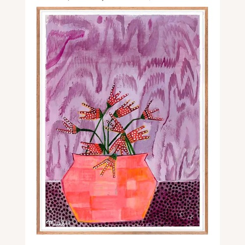 Used Purple Flower by Millicent Shivas for sale on AptDeco