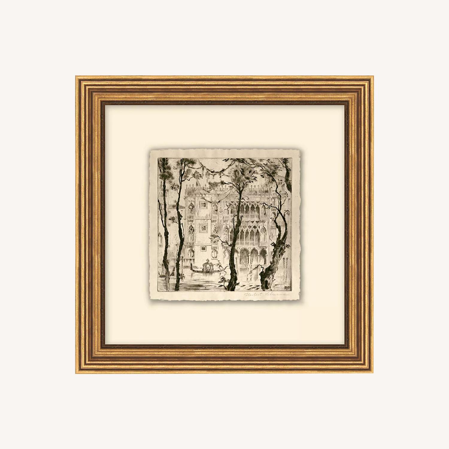 Venice Sketch Architecture Wall Art - image-0