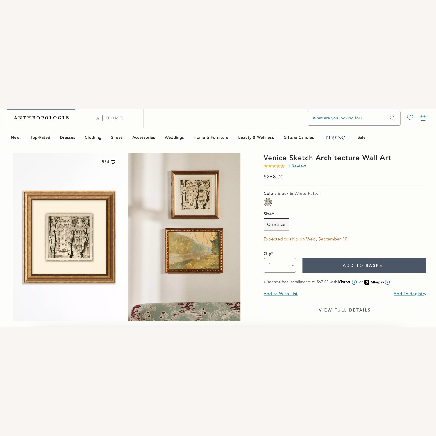 Venice Sketch Architecture Wall Art - image-3