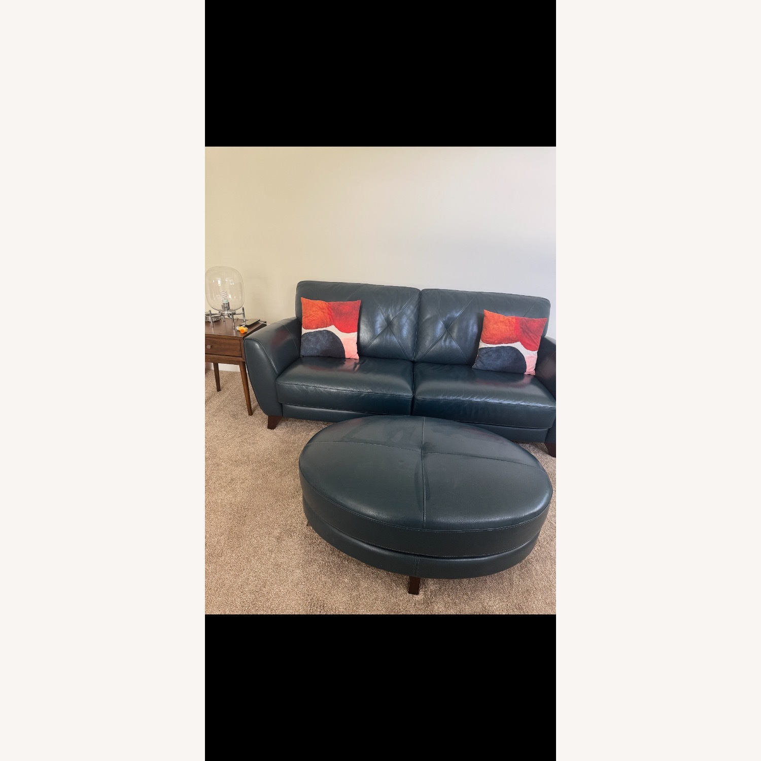 Leather Sofa - image-1