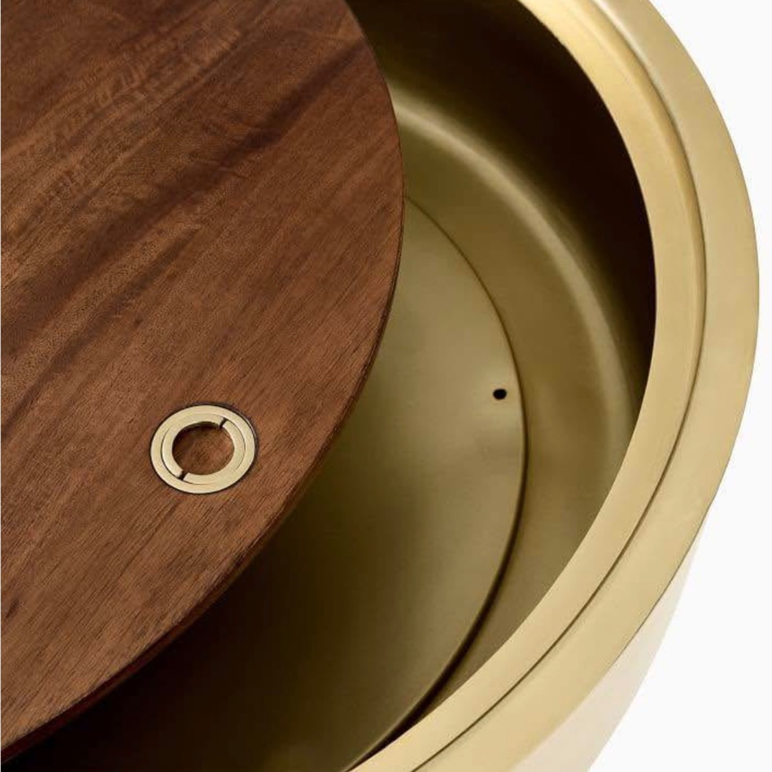 West Elm Drum Storage Coffee Table - image-3