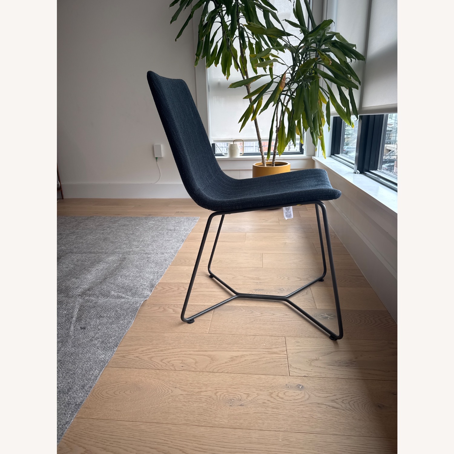 West Elm Slope Dining Chairs - image-1