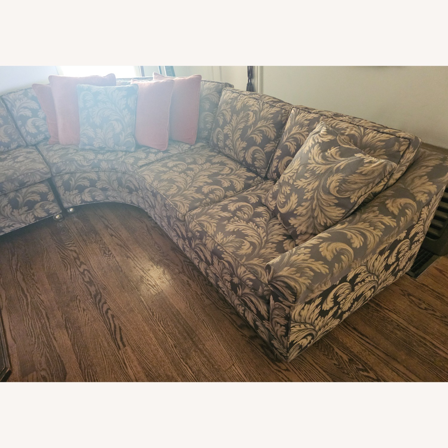1960's Retro 3 Piece Sectional Sofa - image-7