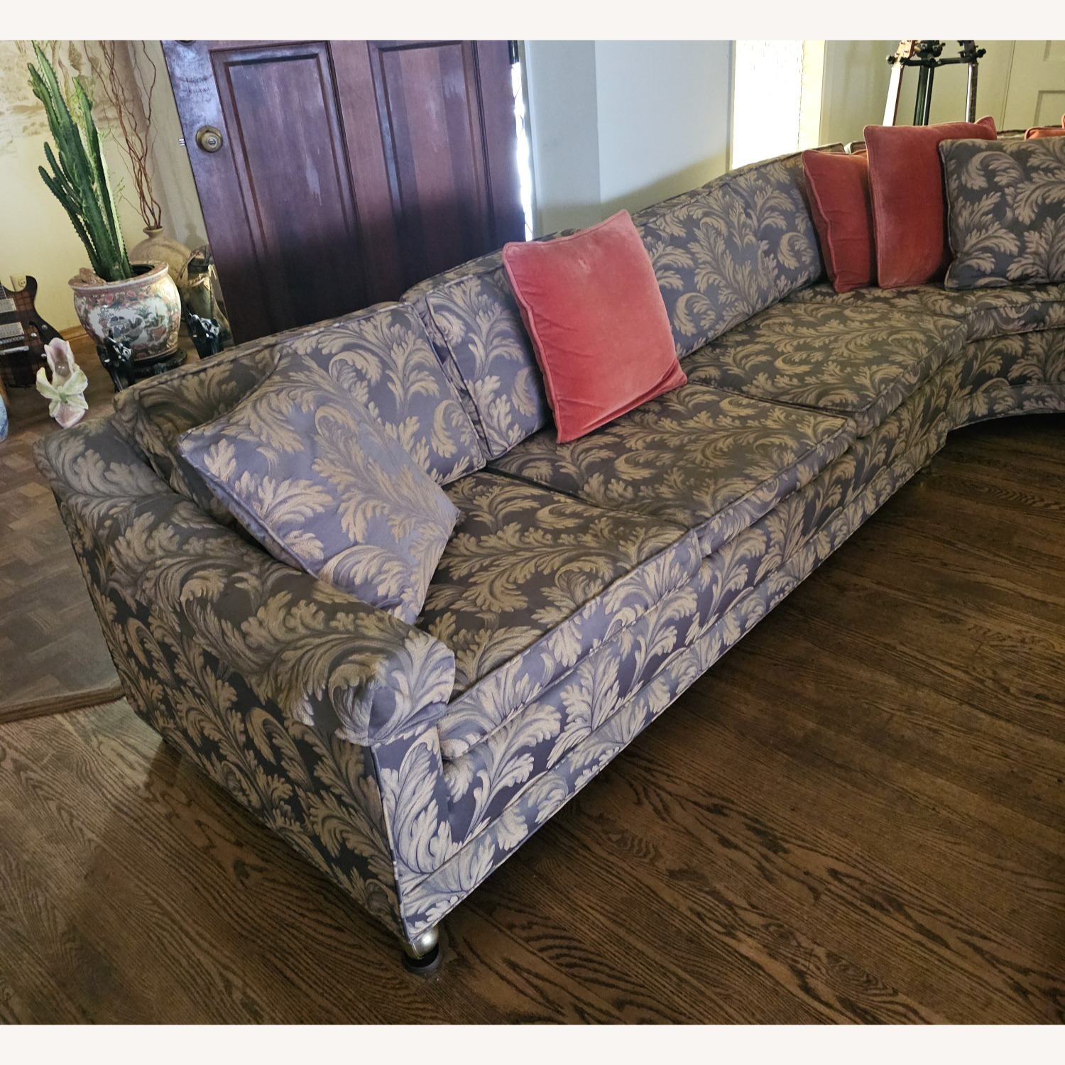 1960's Retro 3 Piece Sectional Sofa - image-2