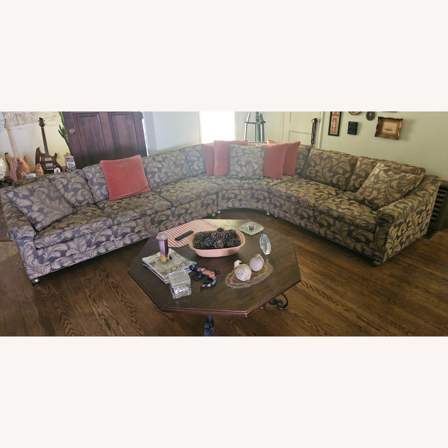 1960's Retro 3 Piece Sectional Sofa - image-1