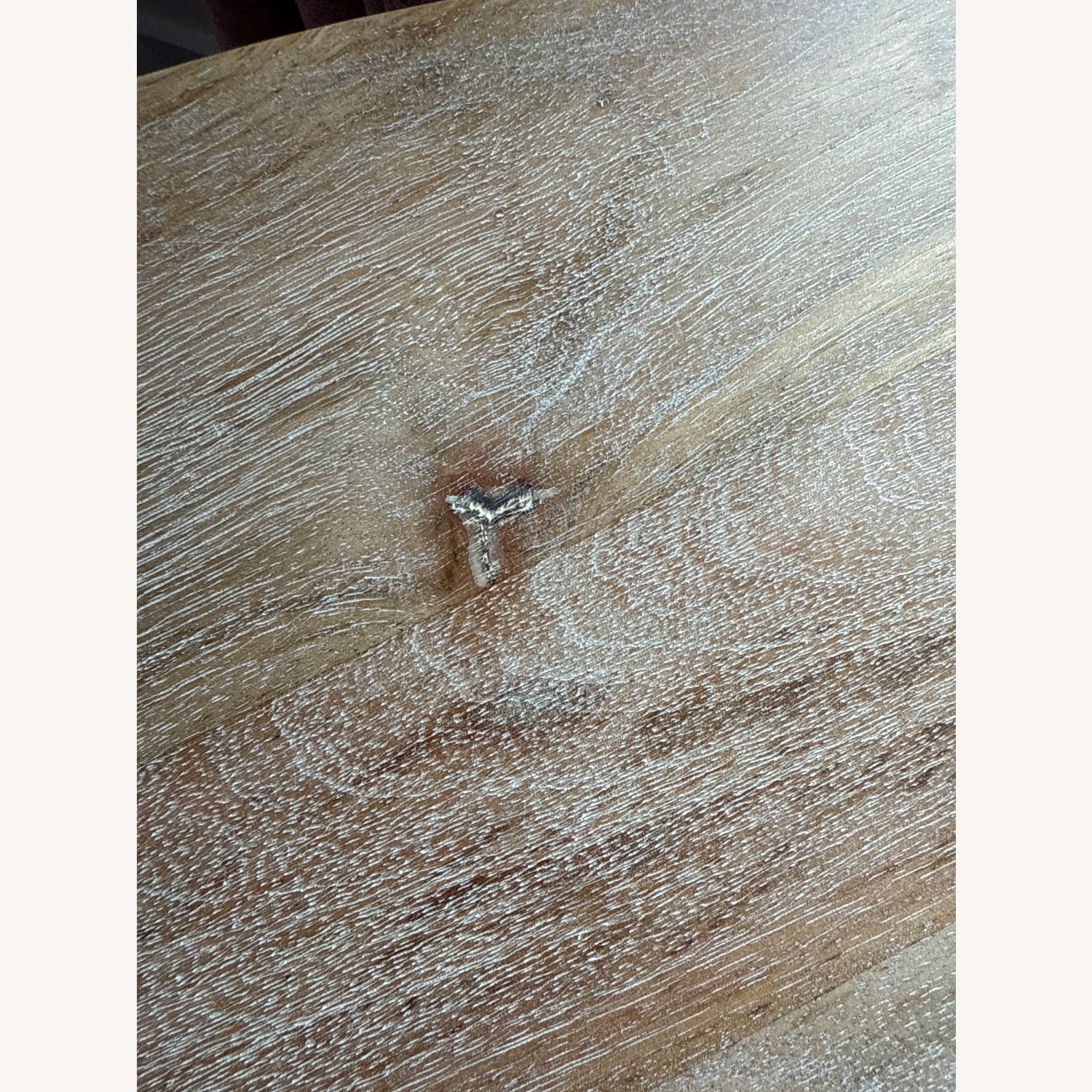 West Elm Drop Leaf Dining Table - Cerused White - image-5