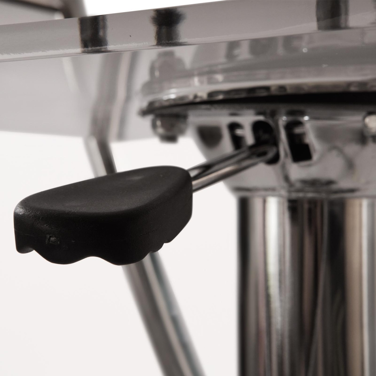 Napoli Clear Acrylic Barstool Adjustable Height - image-11