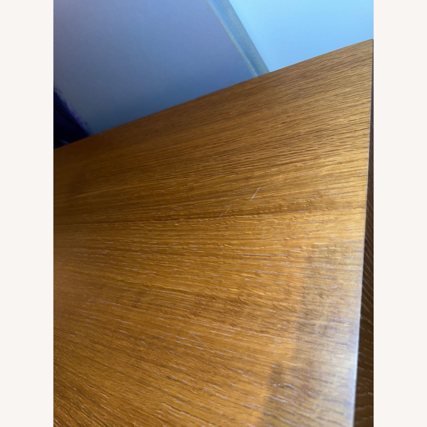 Wood Dresser With Gold Details - image-6