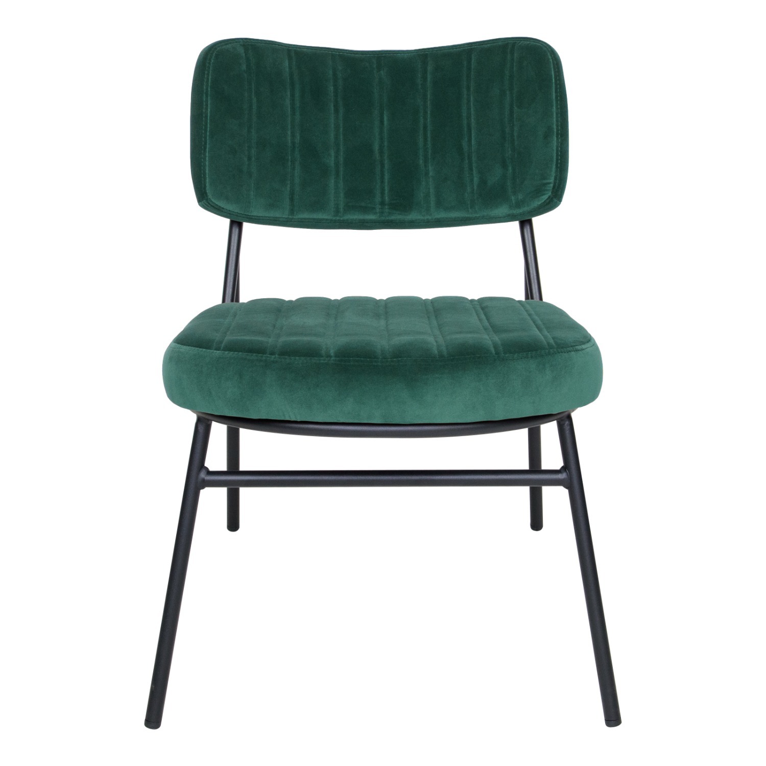 Marilane Velvet Accent Chair Metal Legs Green - image-8