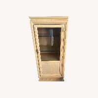 Wood and Glass Cabinets 