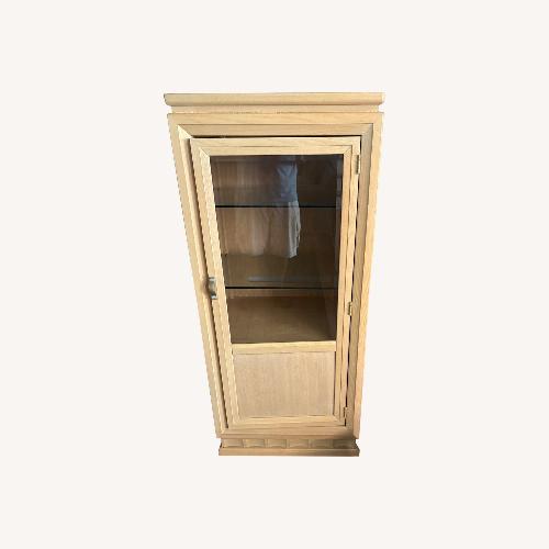 Used Wood and Glass Cabinets  for sale on AptDeco