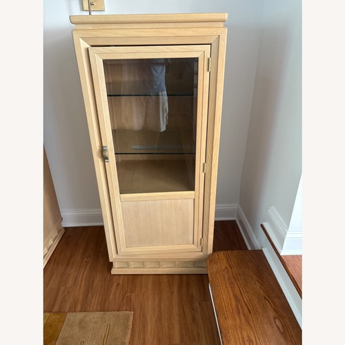 Used Wood and Glass Cabinets  for sale on AptDeco