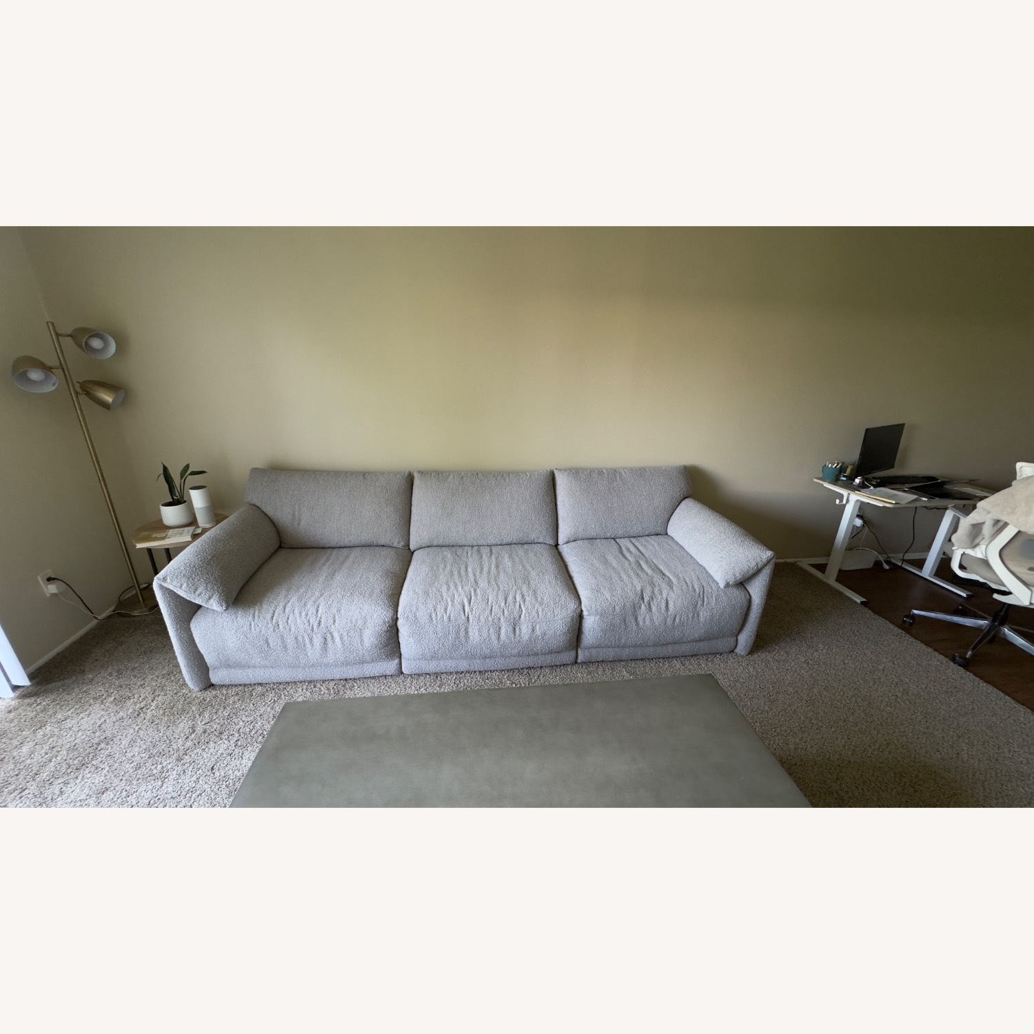 Wayfair Bodhild 115.7'' Boucle 3-Piece Modular Sofa - image-1