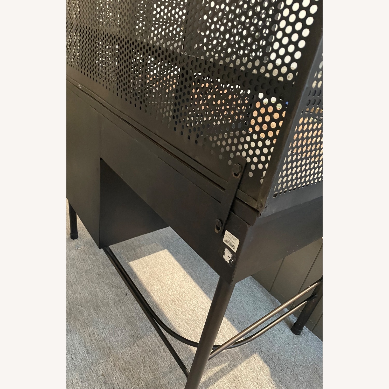 Restoration Hardware Vintage Apothecary Shop Desk with Hutch - image-10