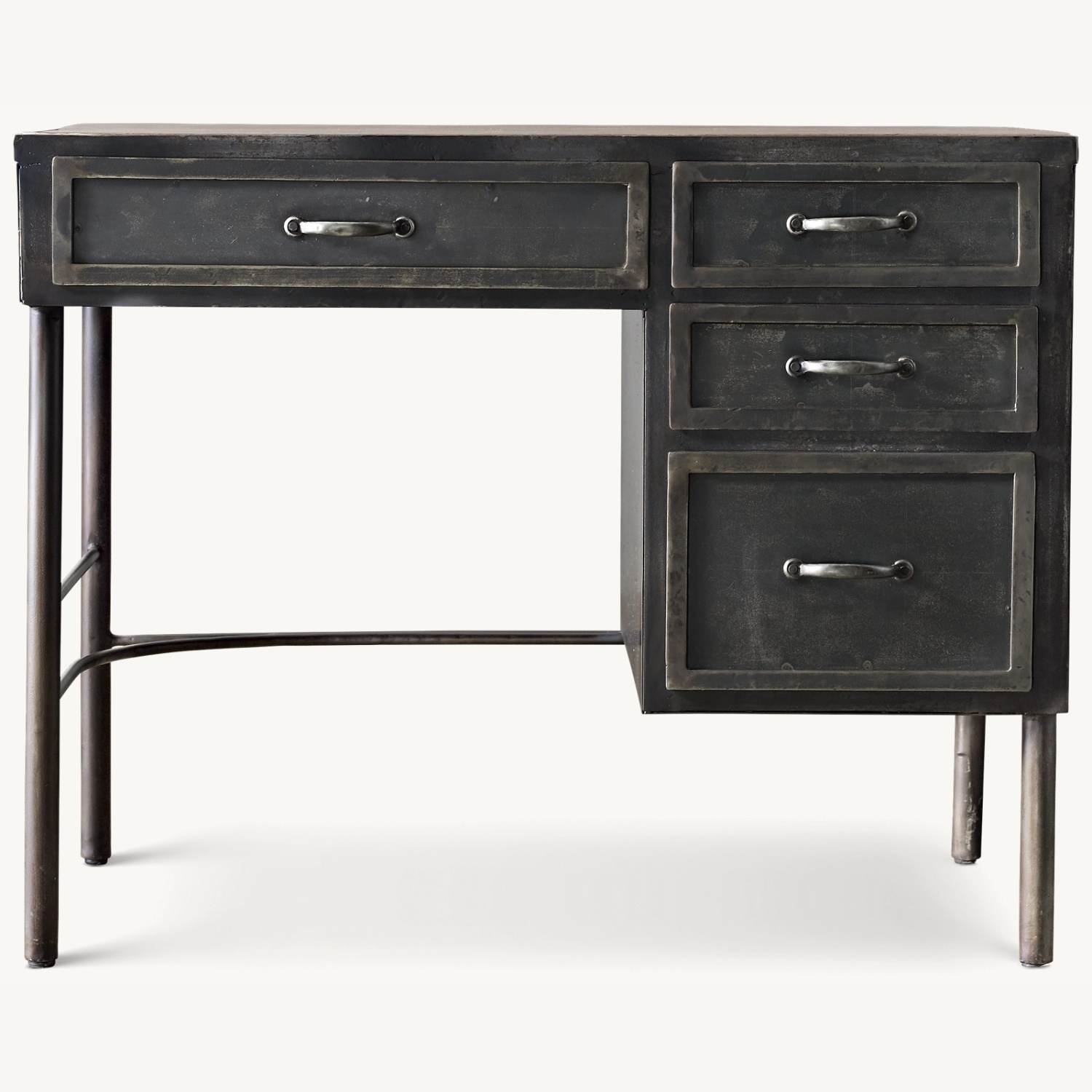 Restoration Hardware Vintage Apothecary Shop Desk with Hutch - image-11