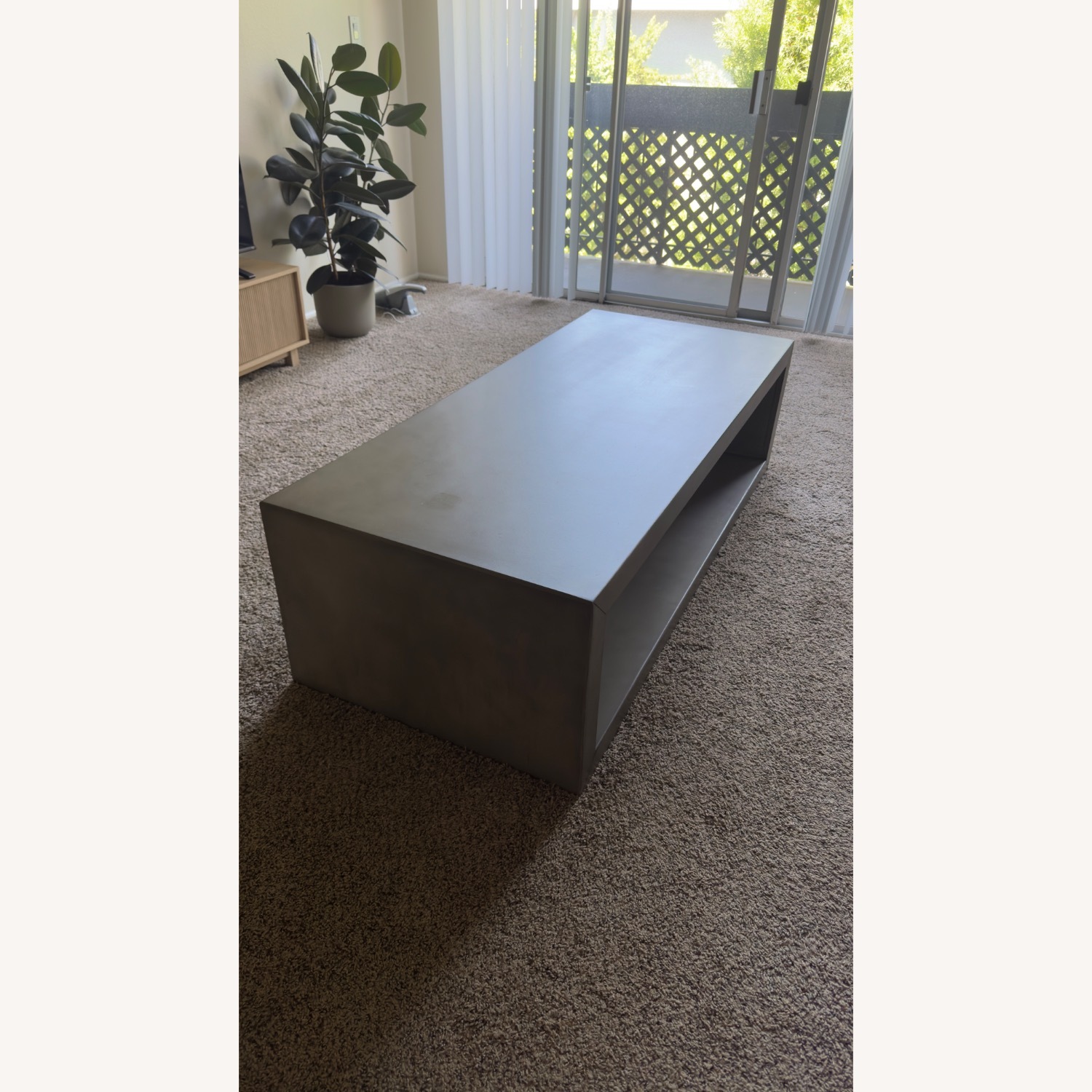 Wayfair Gray Solid Wood Coffee Table - image-7