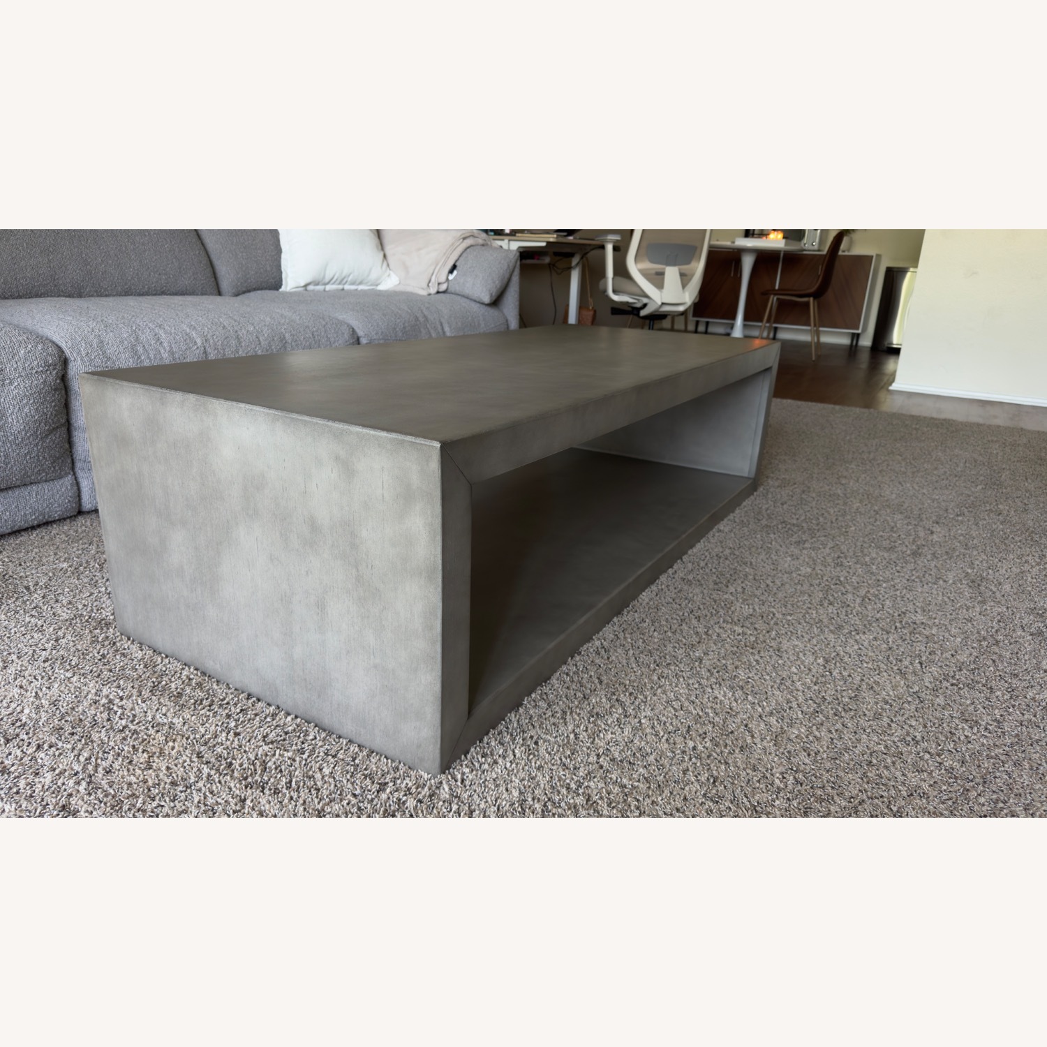 Wayfair Gray Solid Wood Coffee Table - image-6