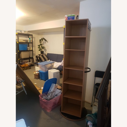 IKEA OLD IKEA 本棚　赤 Ikea Red Tall Bookcase - AptDeco