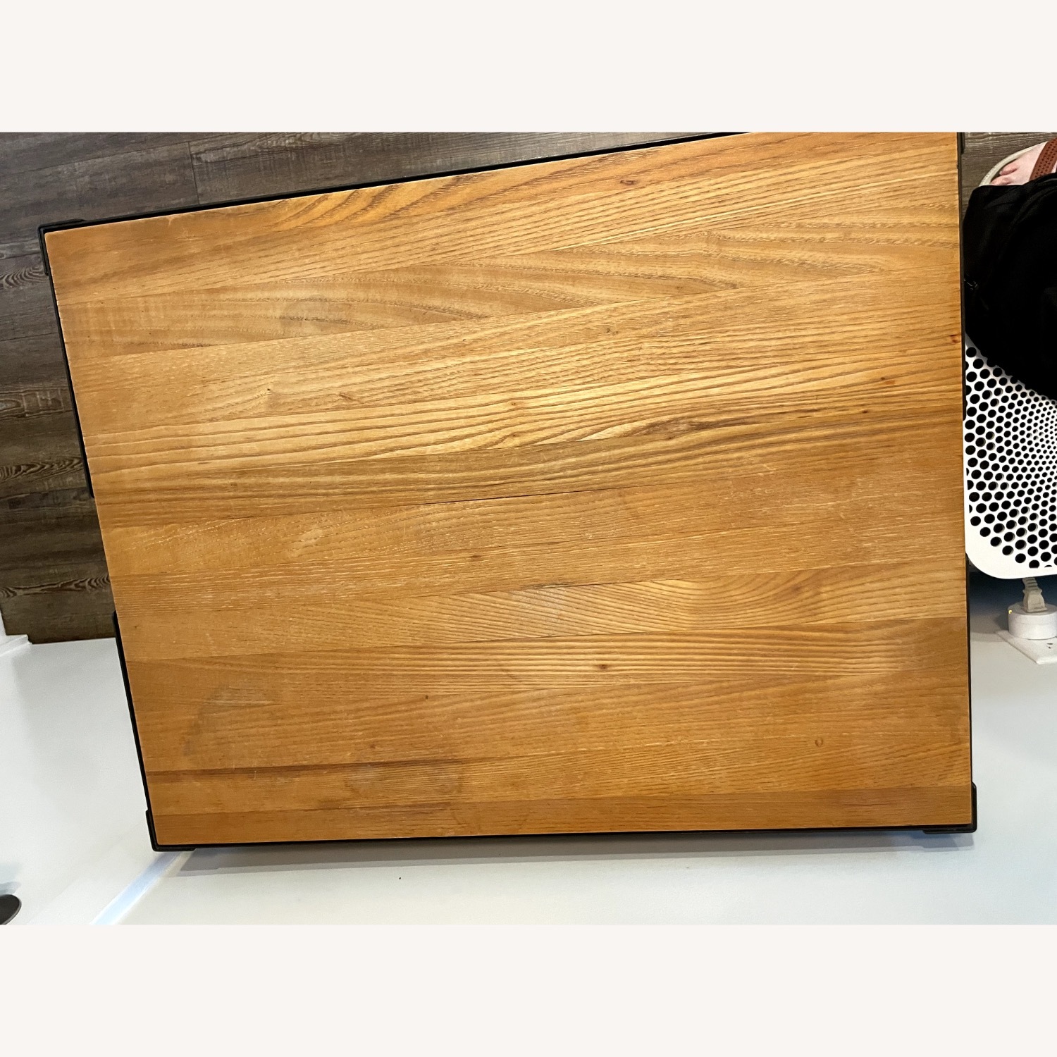 CB2 Butcher Block Kitchen Island/Cart - image-3