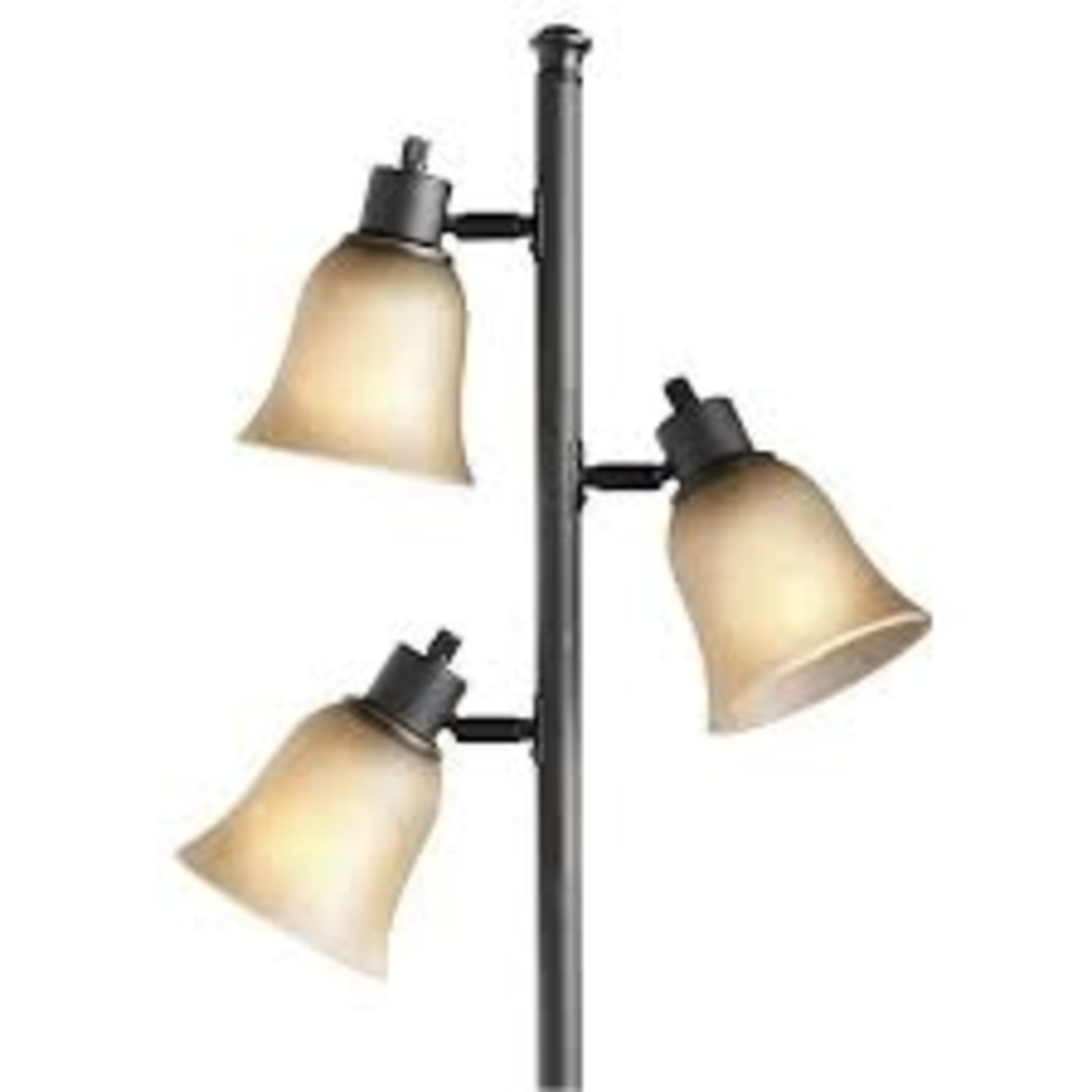Home Depot Standing Floor Lamp with 3 Lights - image-4