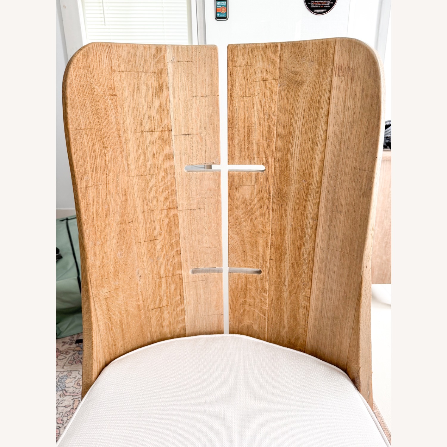 Monastic Solid Oak Dining Chairs - Vintage RH - image-10