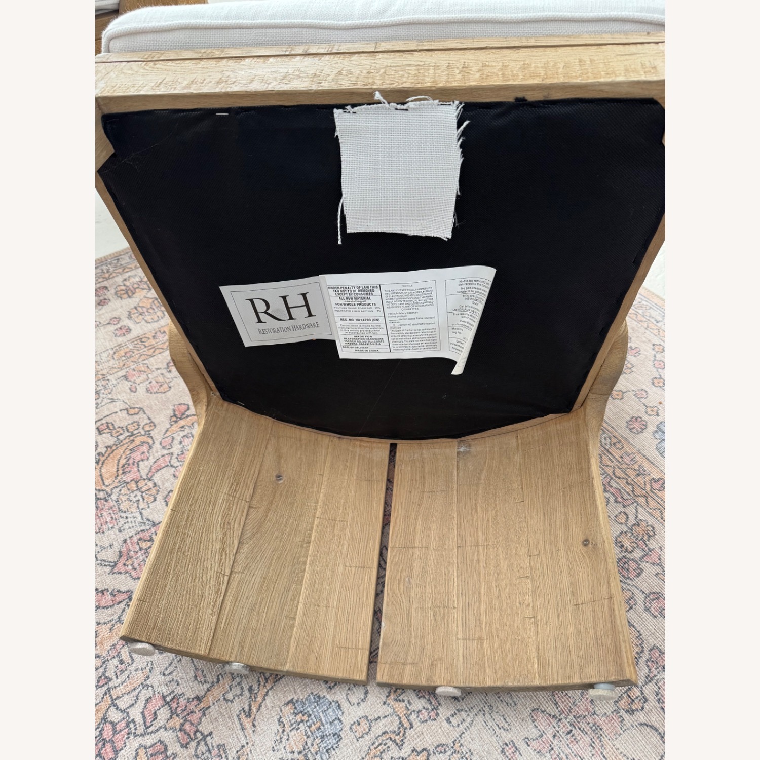 Monastic Solid Oak Dining Chairs - Vintage RH - image-6