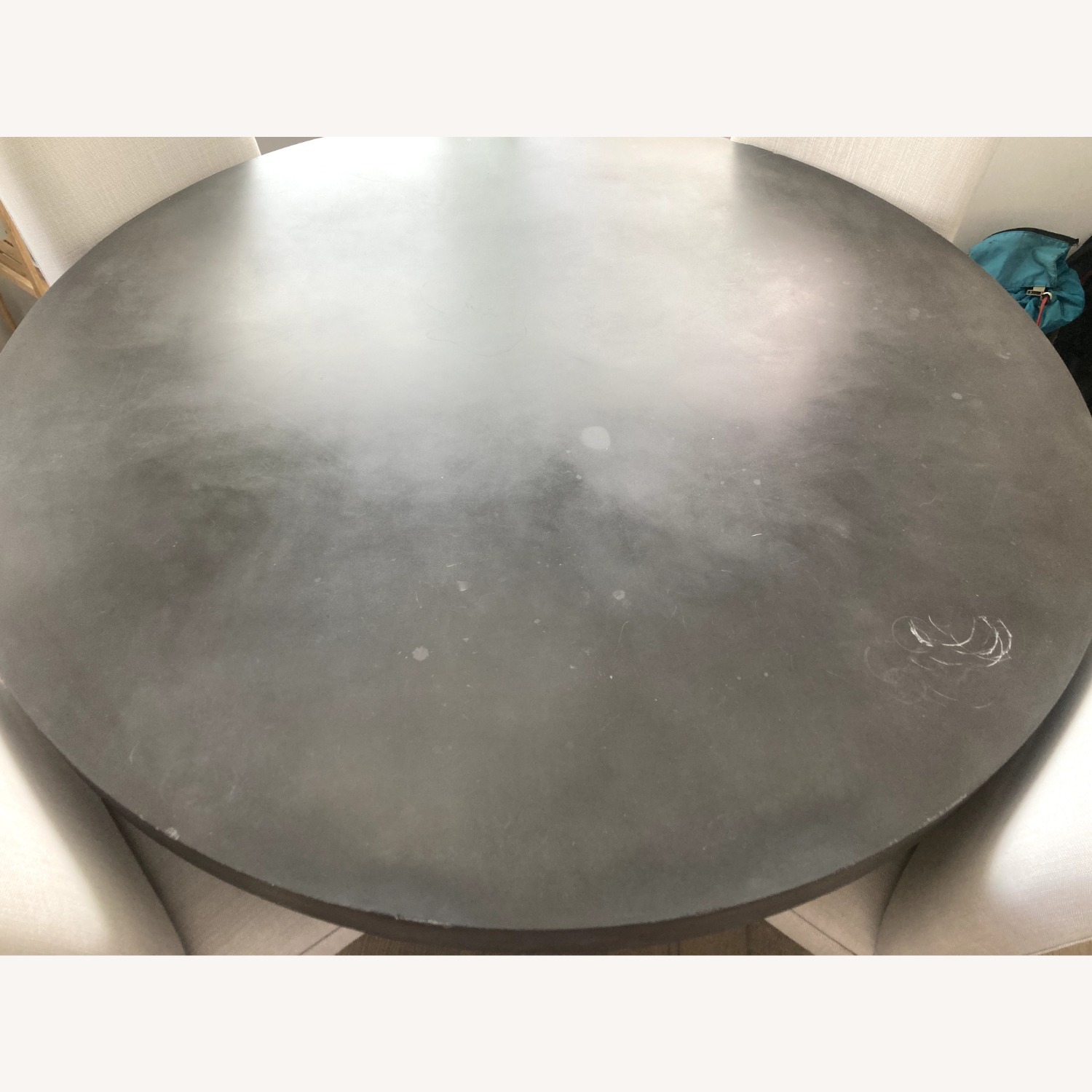 Restoration Hardware Solano Concrete Dining Table & Chairs - image-3