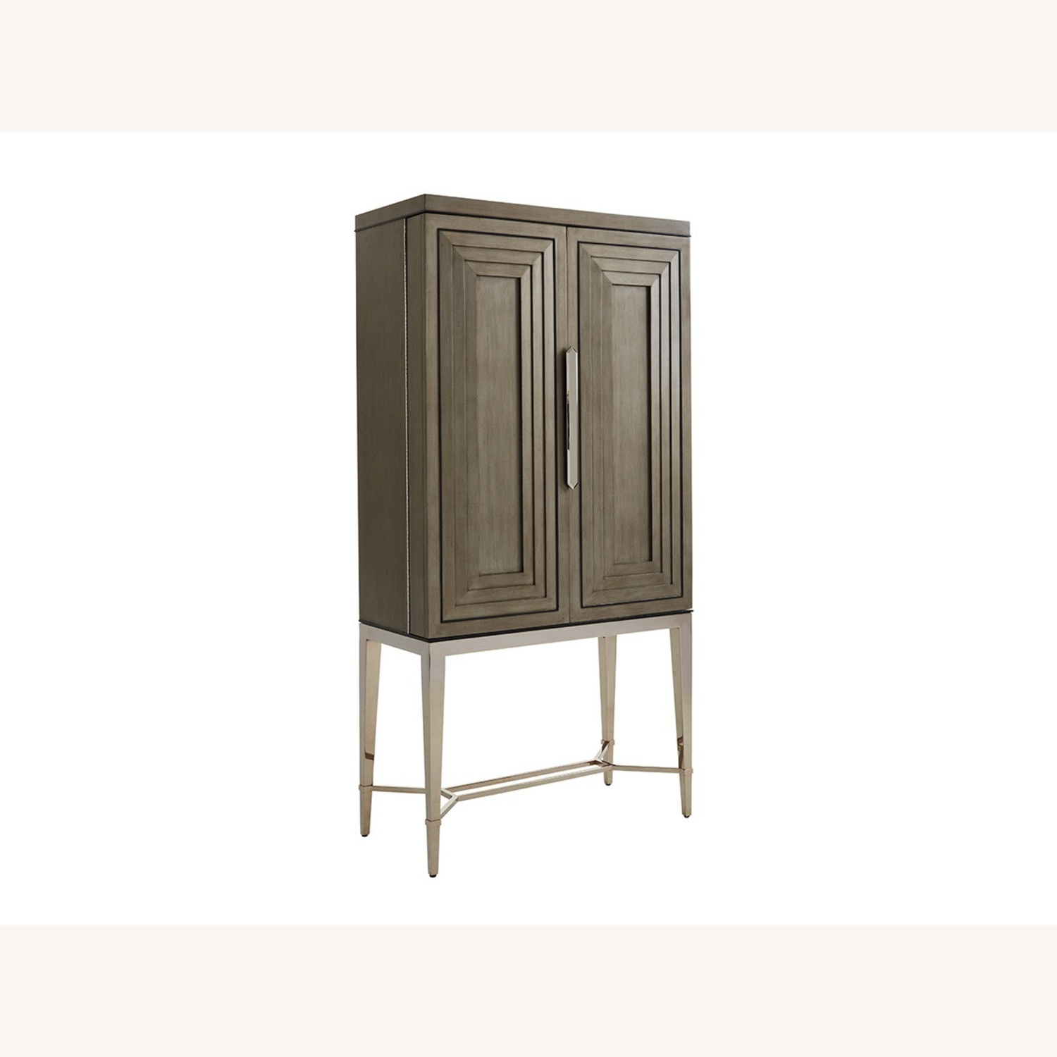 Lexington Ariana Cheval Bar Cabinet and Base - image-0