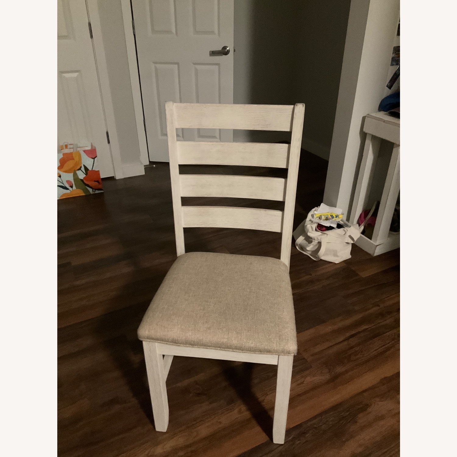 Ashley Skempton Dining Table with 4 Fabric Chairs - image-3