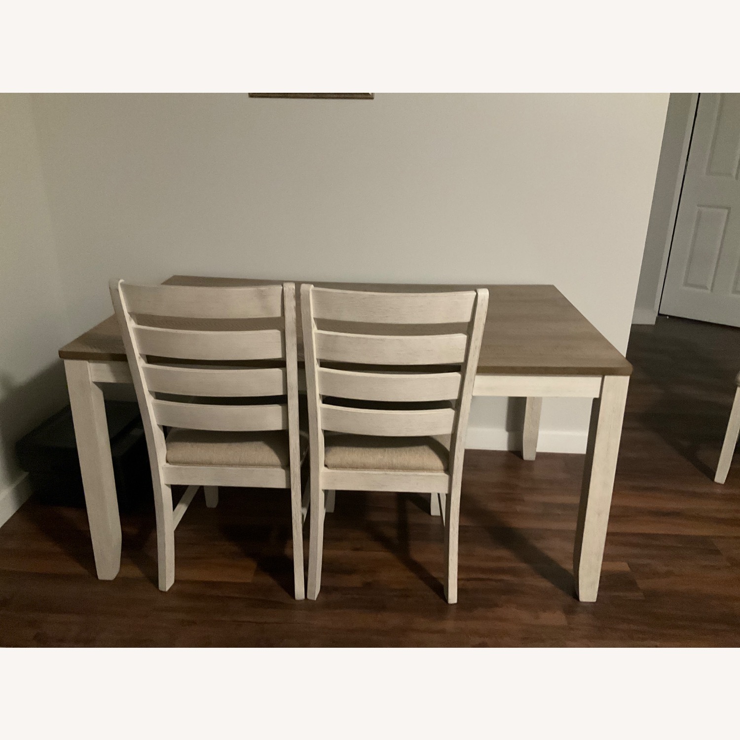 Ashley Skempton Dining Table with 4 Fabric Chairs - image-2