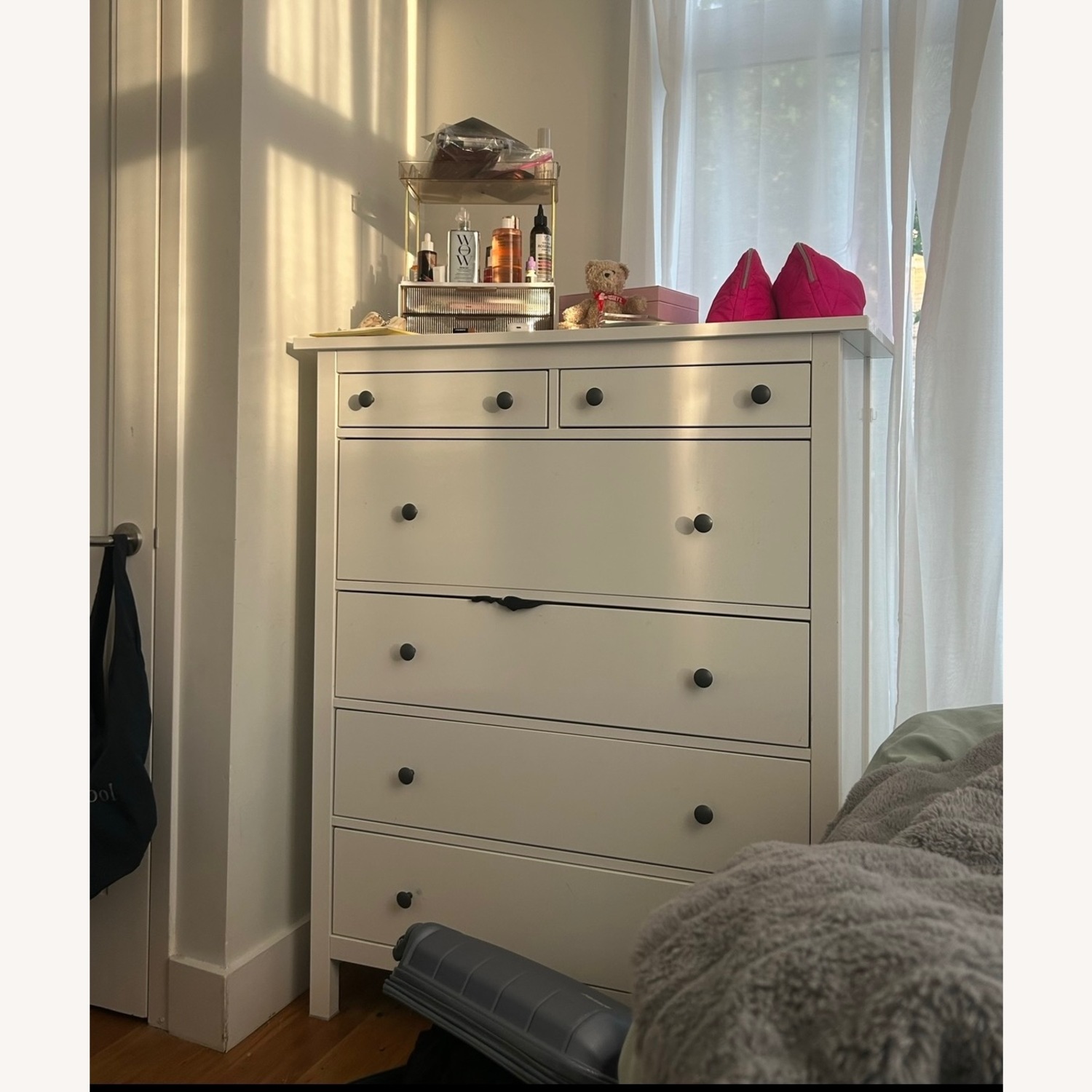 IKEA Hemnes White 6 Drawer Dresser  - image-3