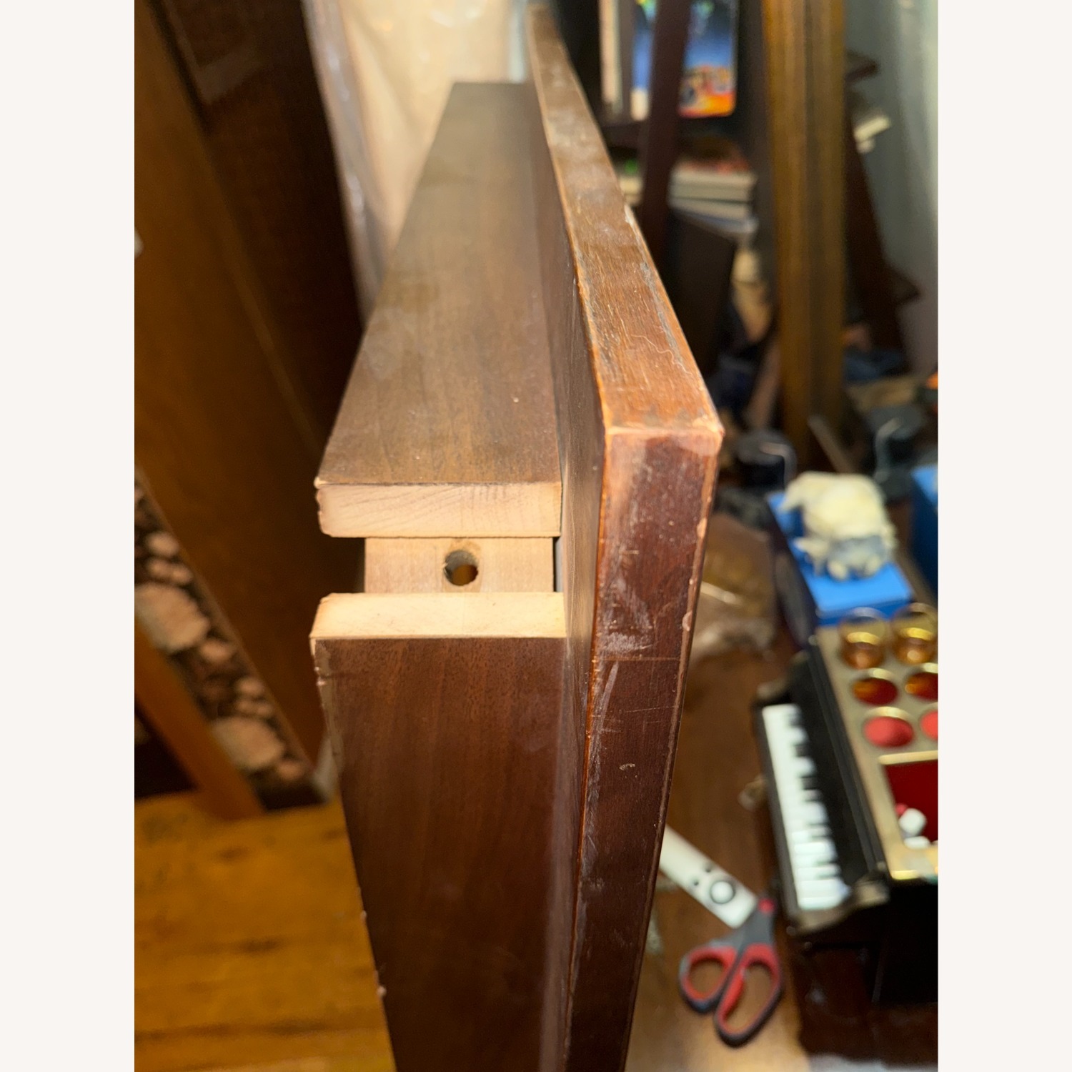 True Mid-Century Modern Walnut Dining Table - image-8