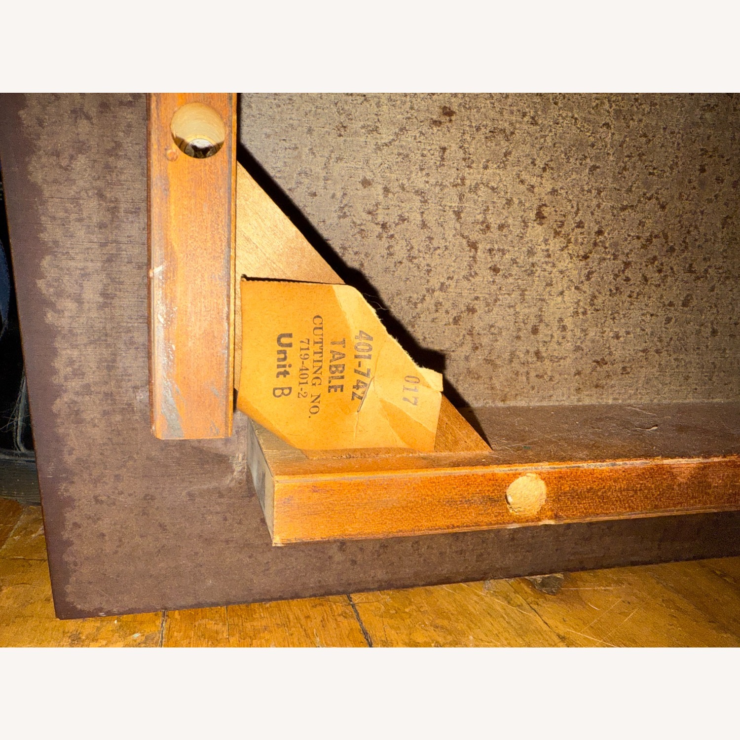 True Mid-Century Modern Walnut Dining Table - image-11