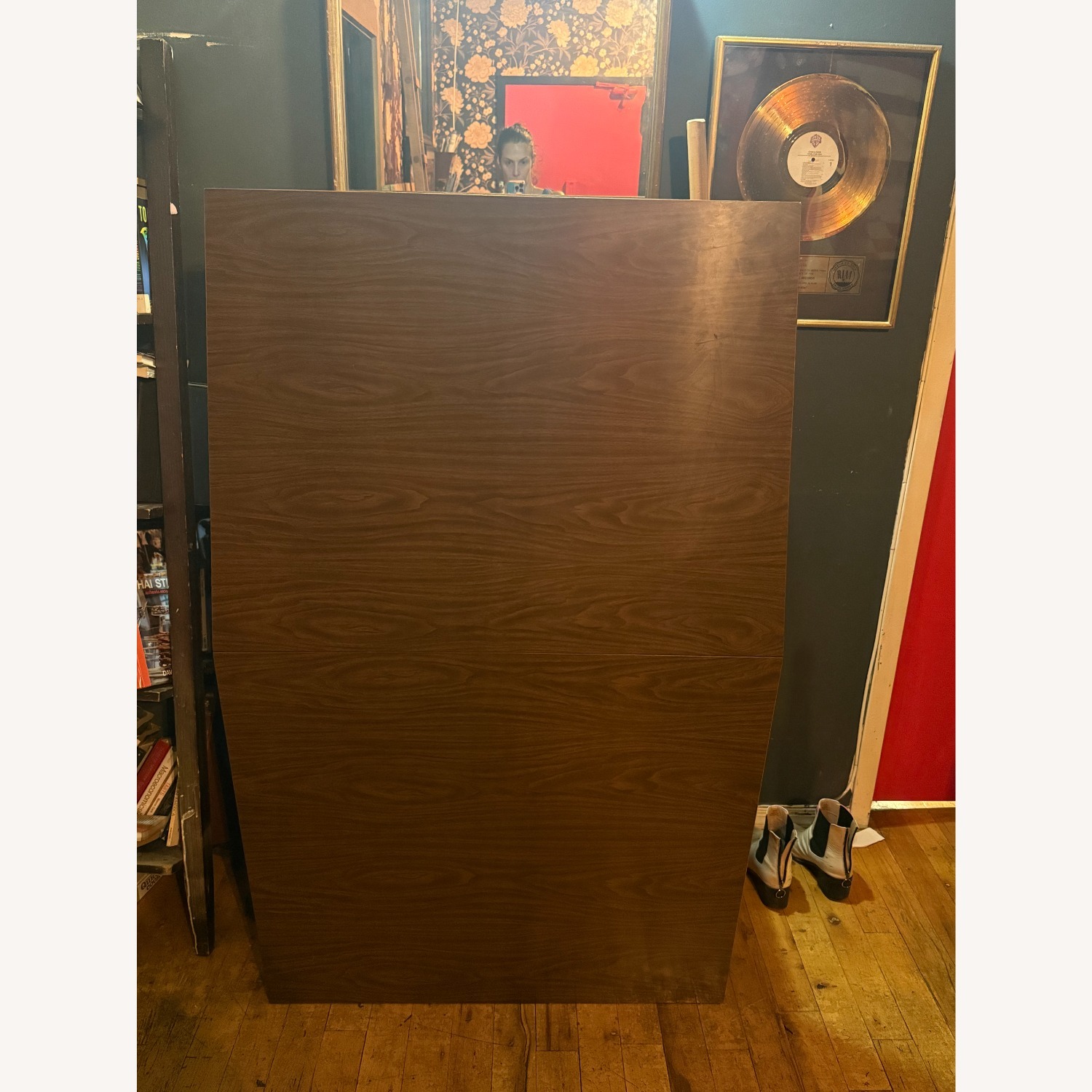 True Mid-Century Modern Walnut Dining Table - image-2