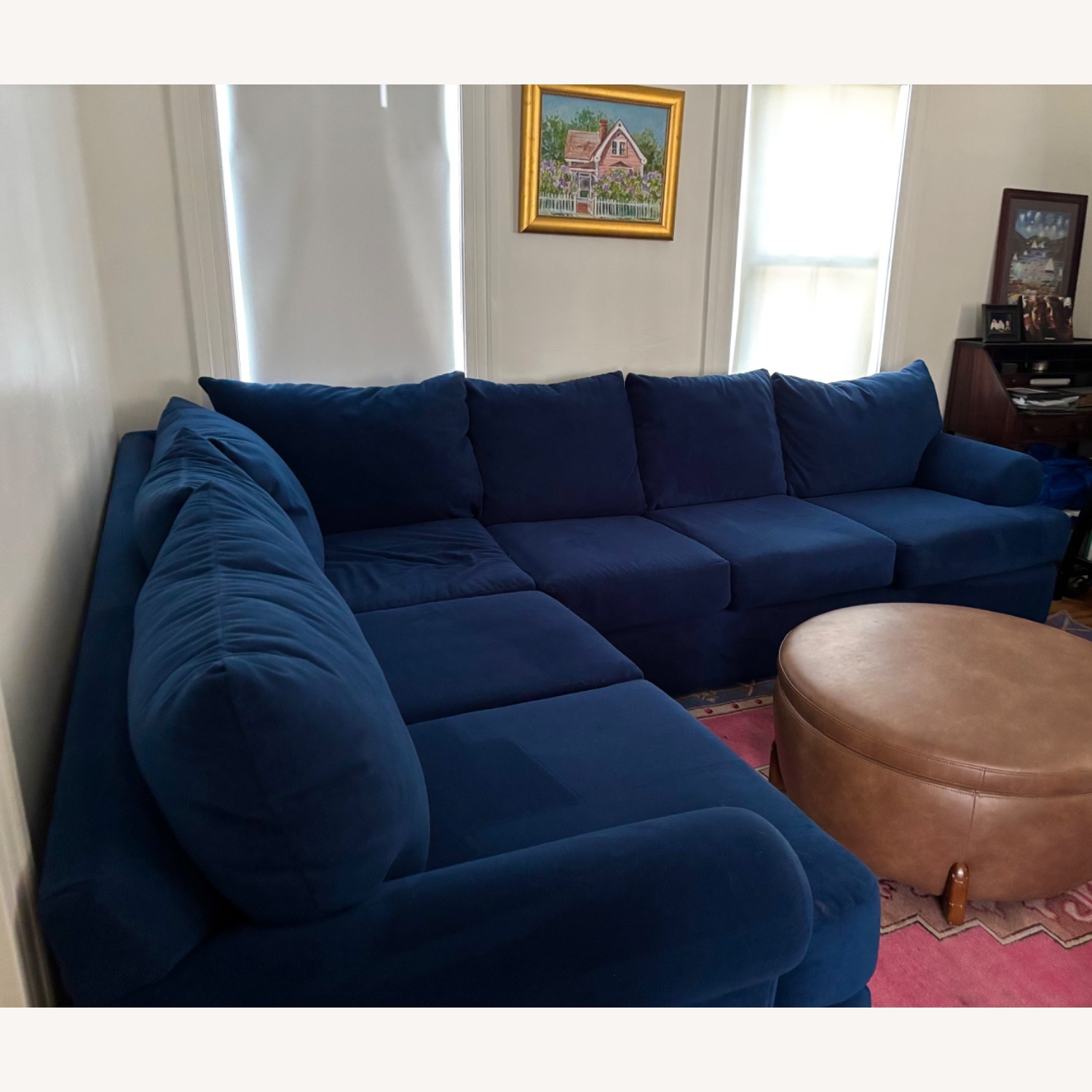 Velvety Soft Klaussner Sofa - image-3