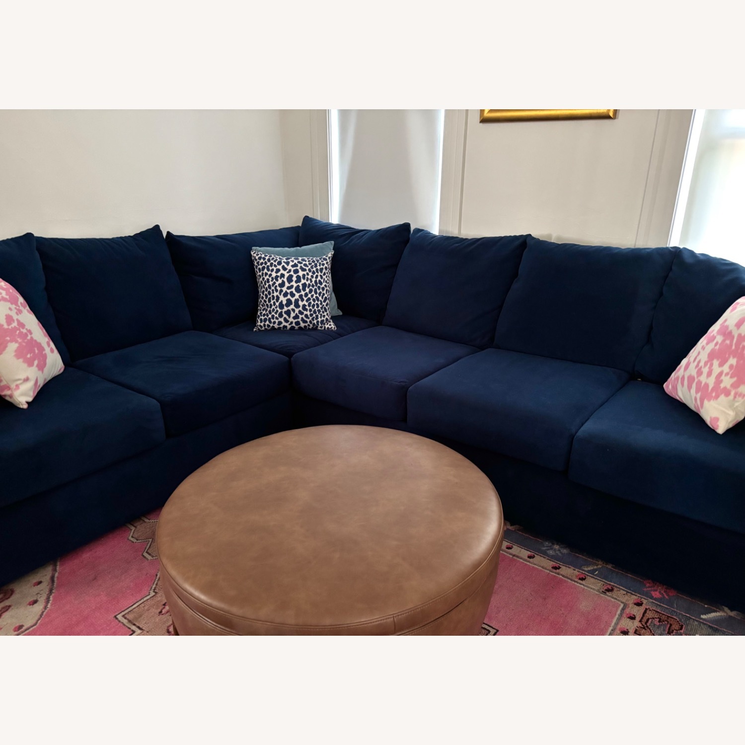 Velvety Soft Klaussner Sofa - image-2
