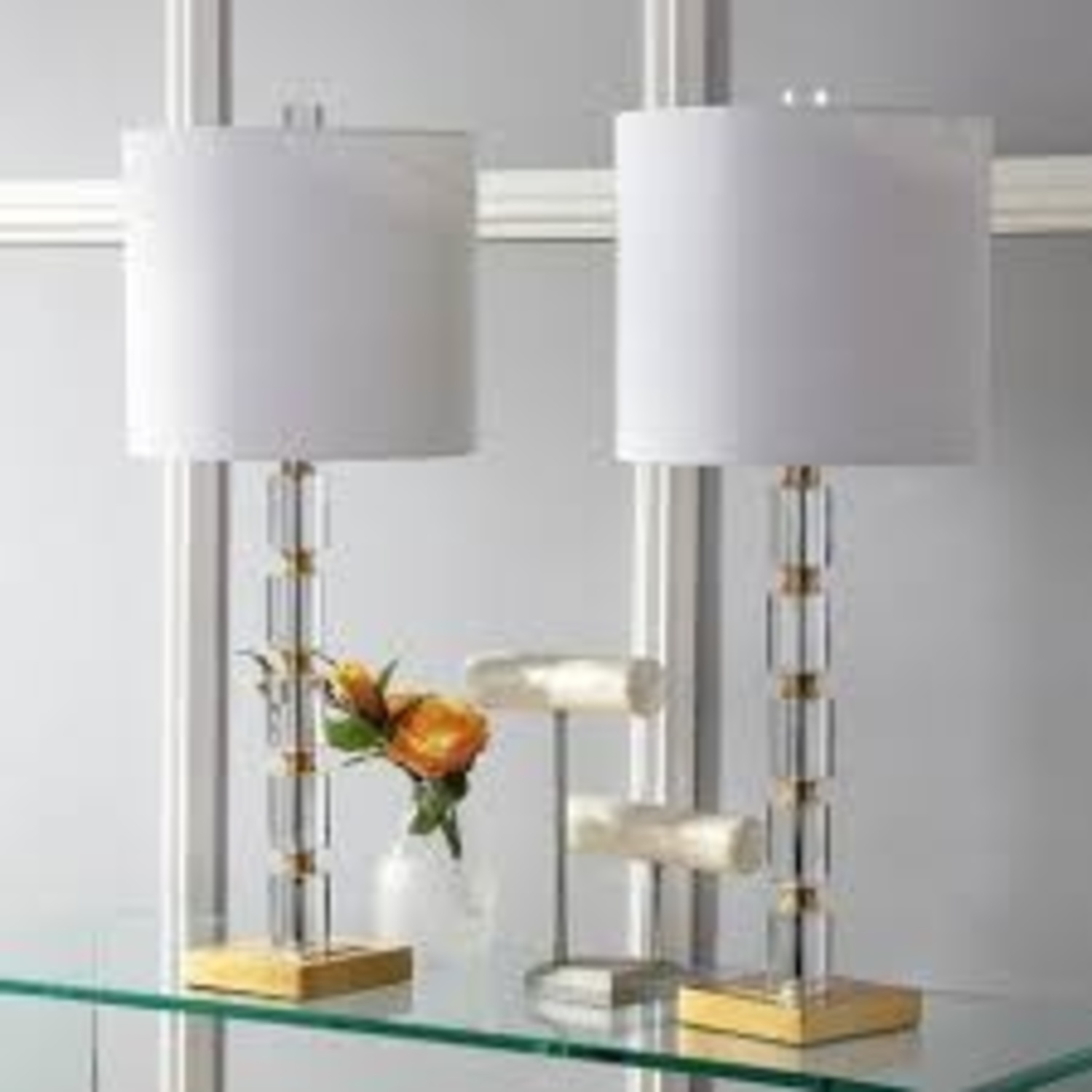 Gold Table Lamps  - image-6