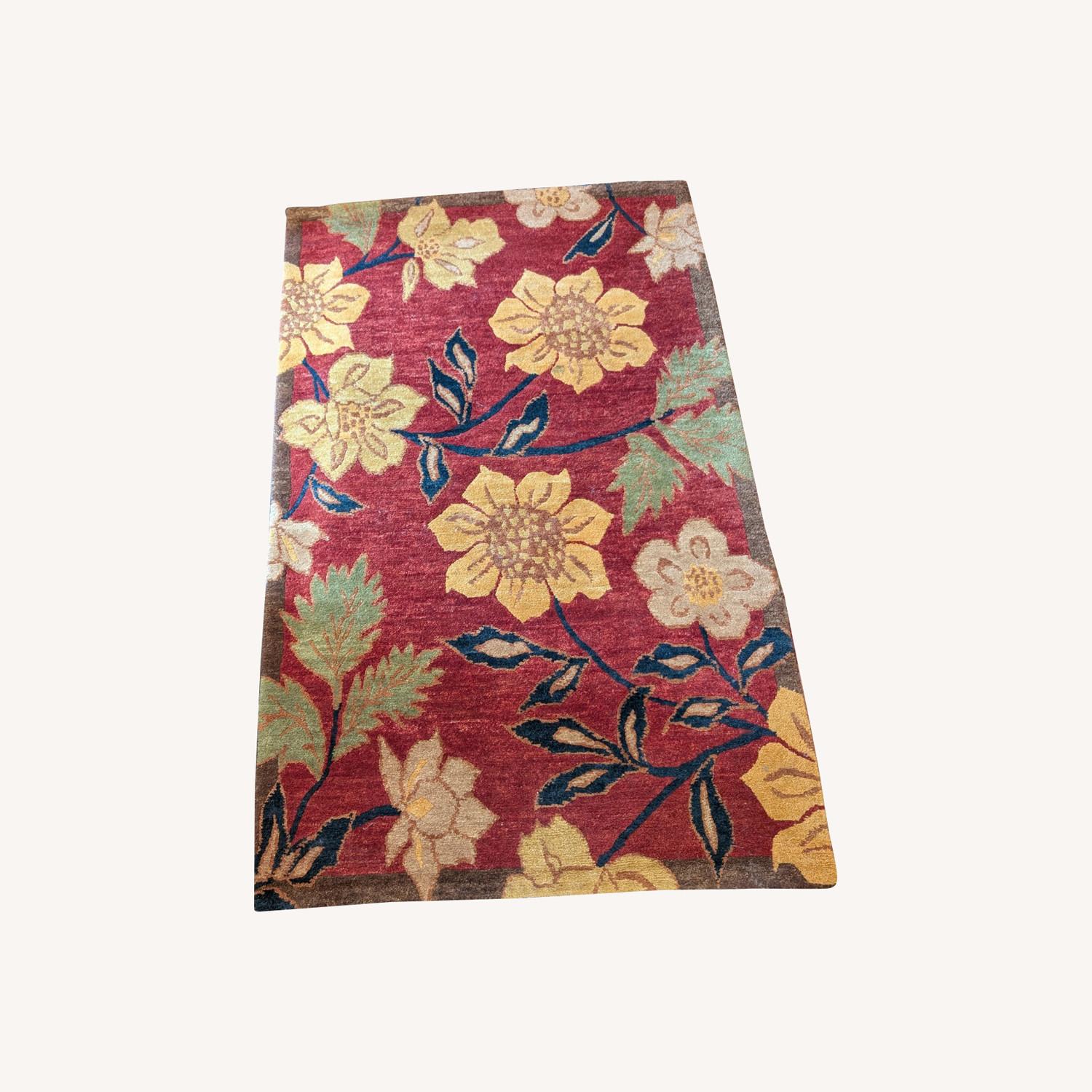 Tufenkian Wool Carpet  3 x 5 Floral  - image-0