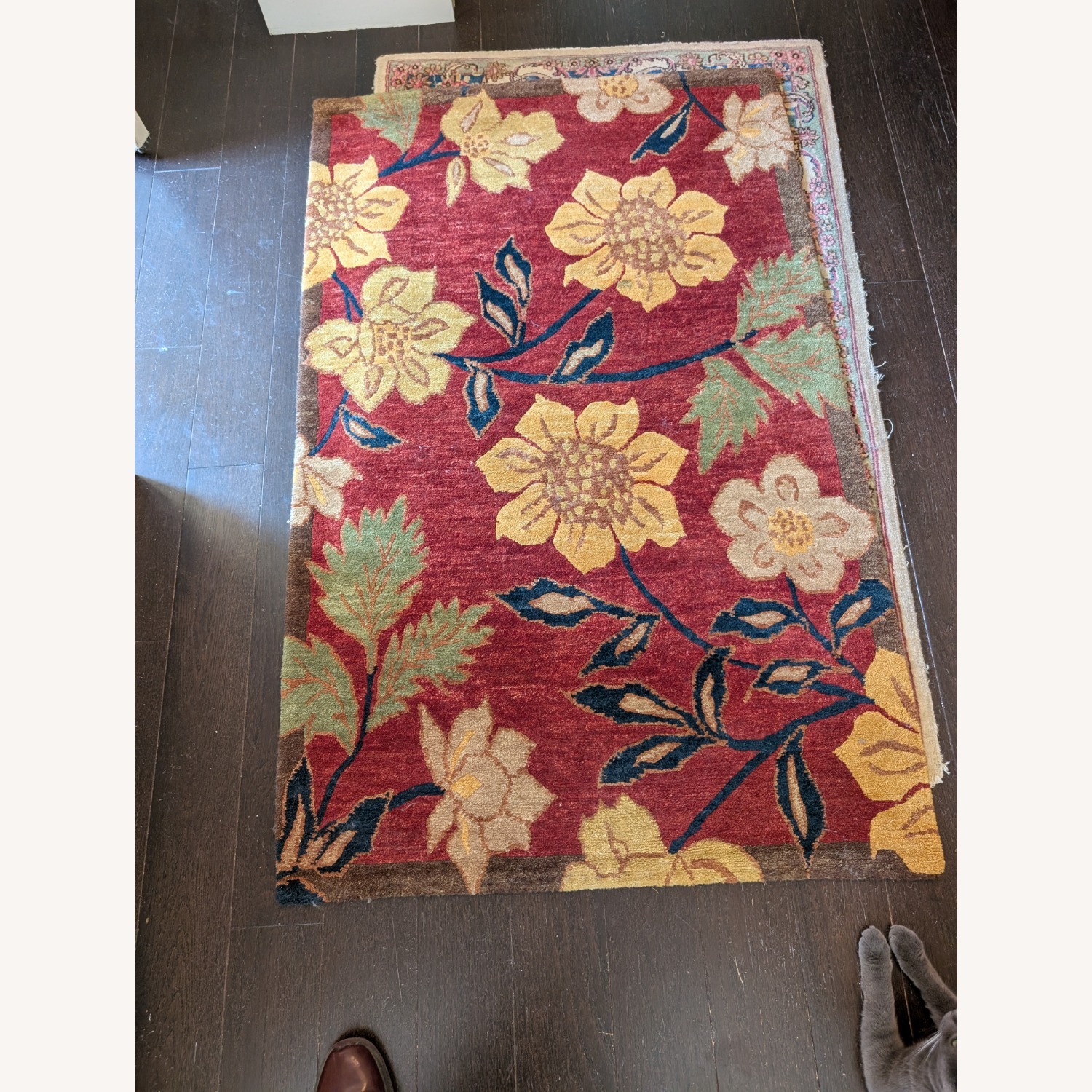 Tufenkian Wool Carpet  3 x 5 Floral  - image-1