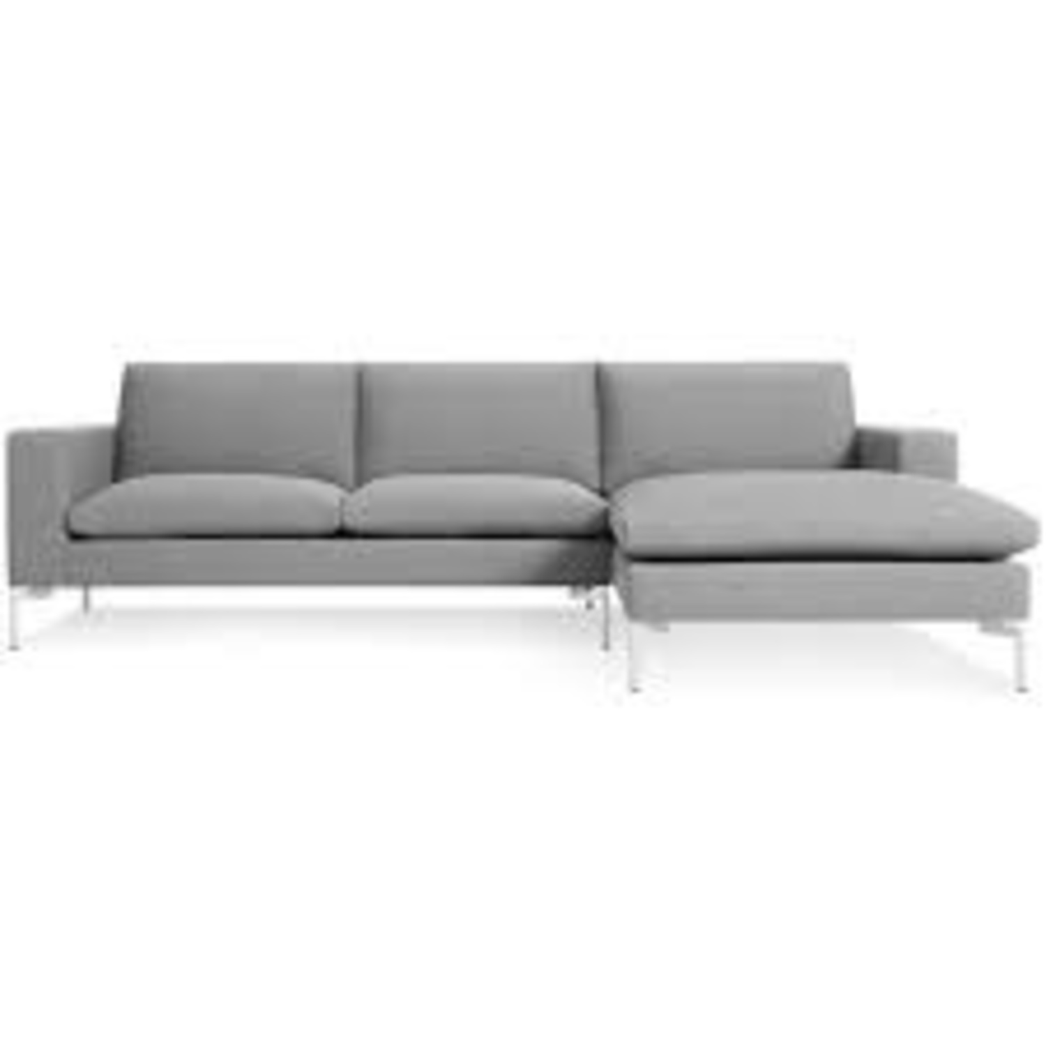Blu Dot Grey New Standard Sectional Sofa - image-6