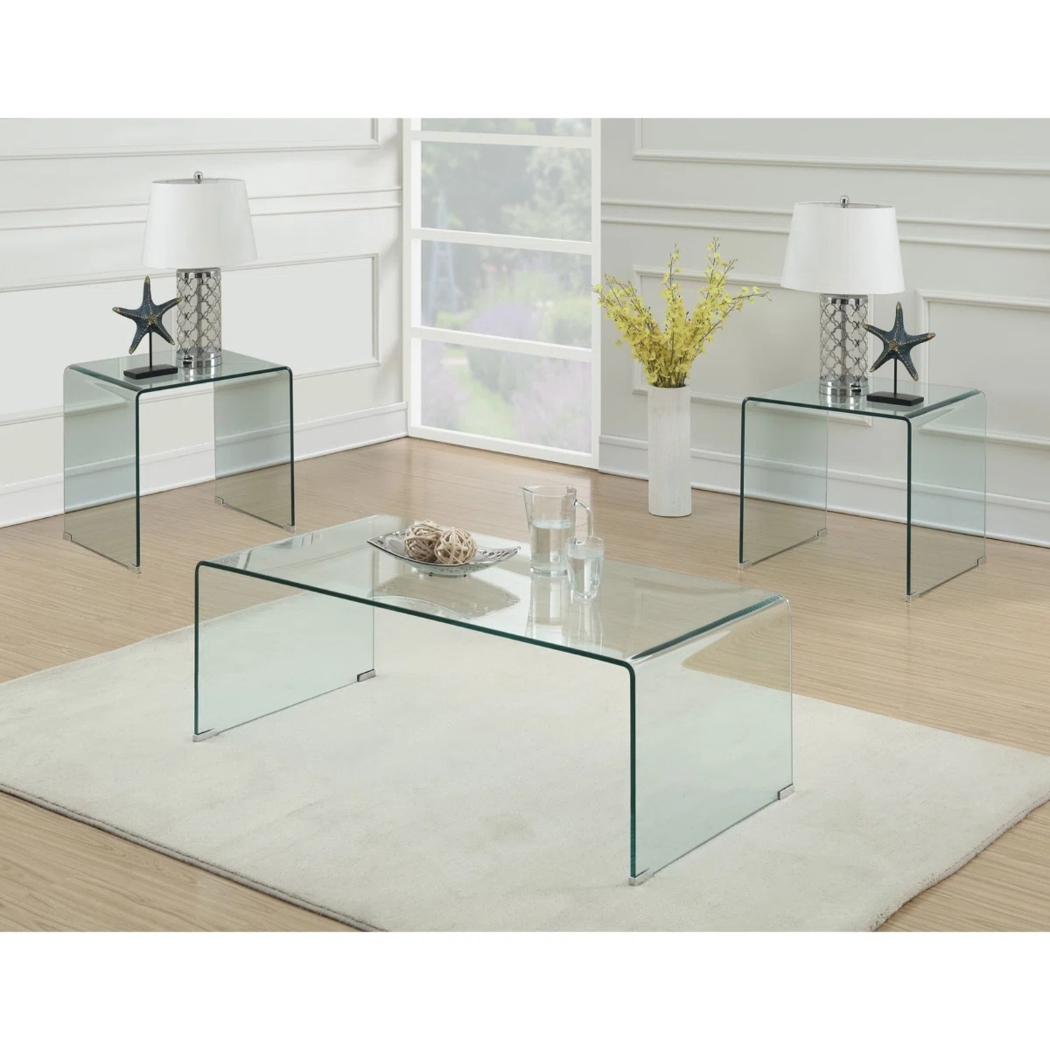 Glass Coffee Table - image-7