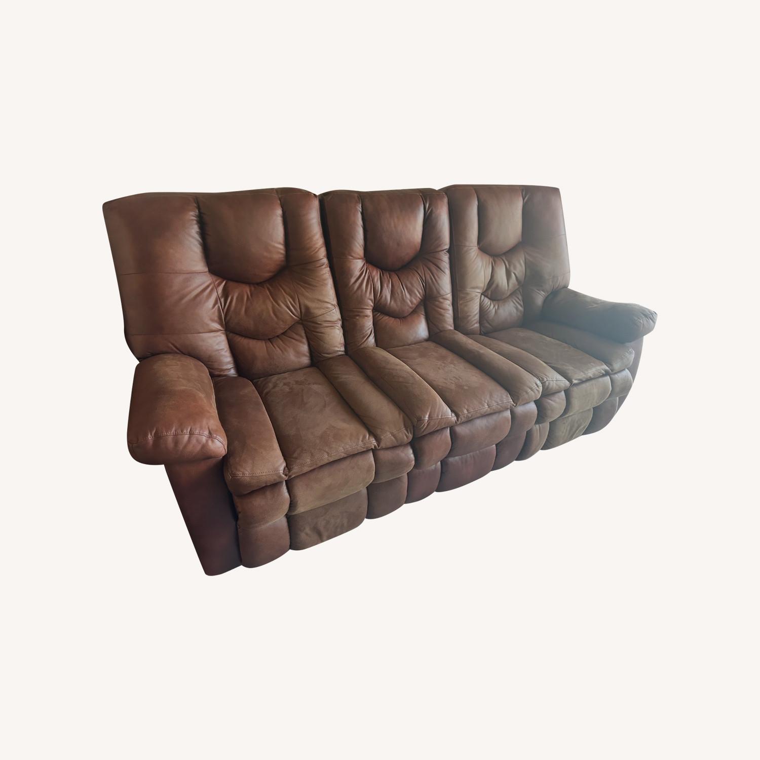 Stoneland Manual Reclining Sofa - image-0