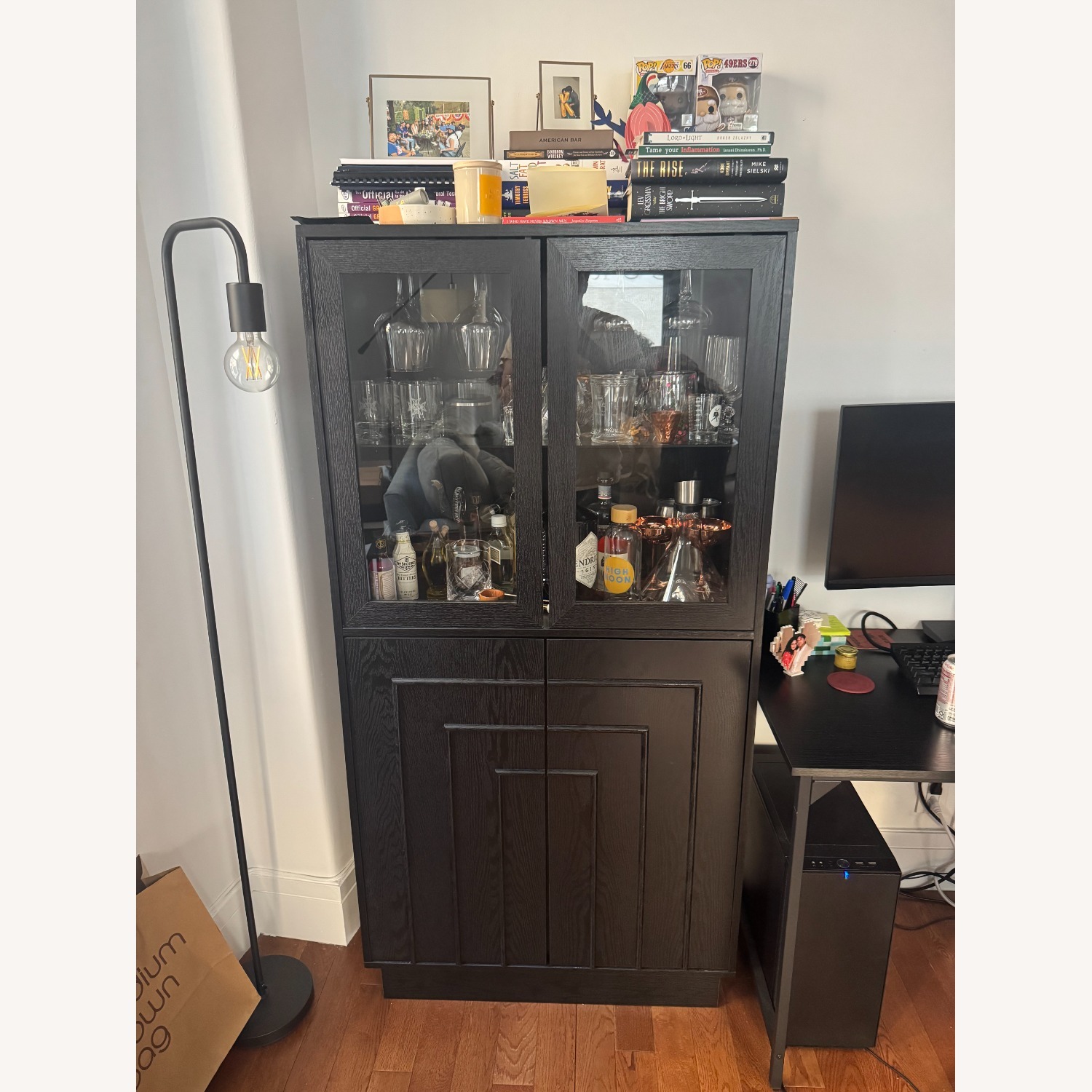 Wayfair Bernest 31.5" Bar Cabinet - image-1